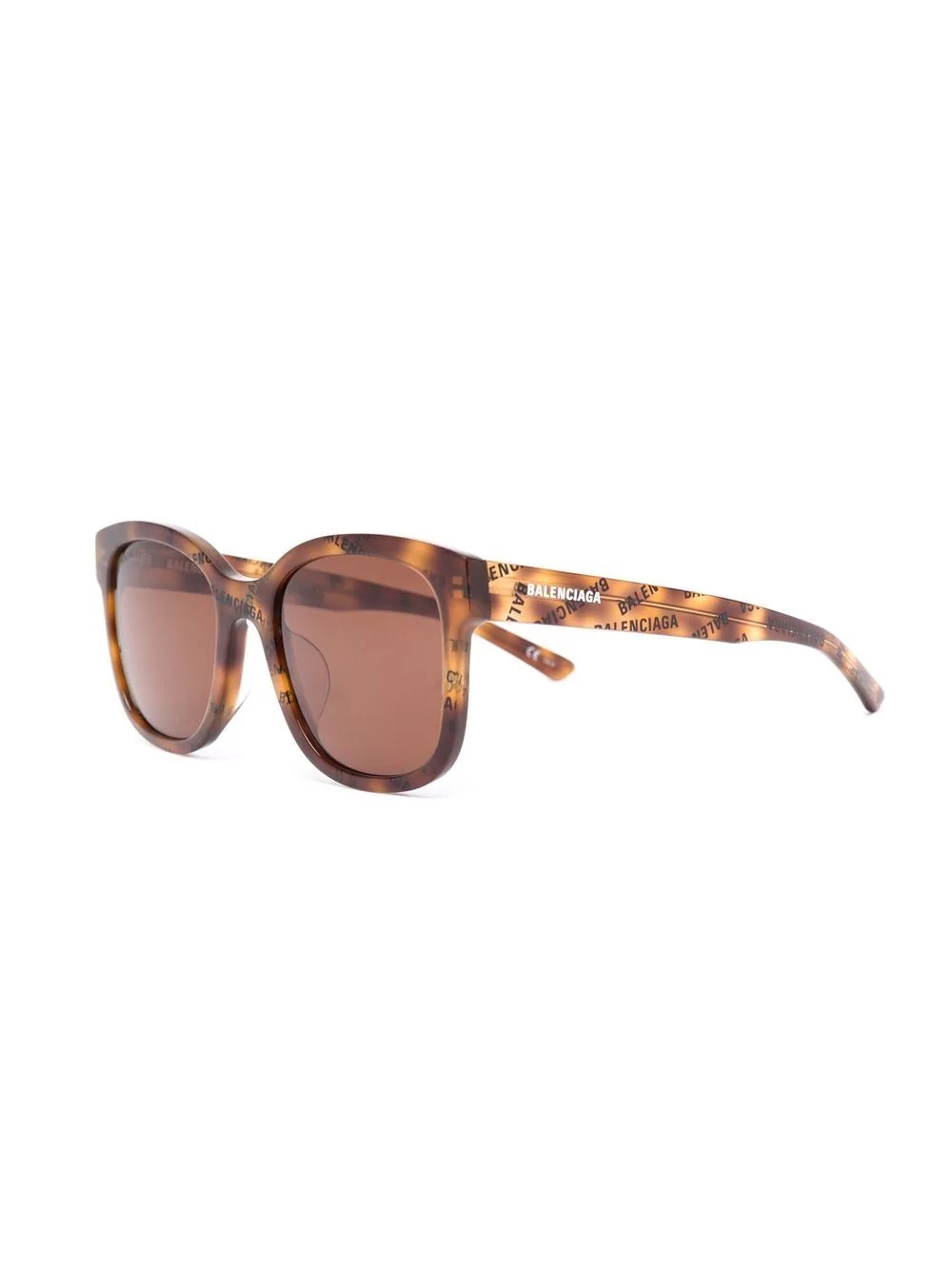 square-frame logo-print sunglasses - 2