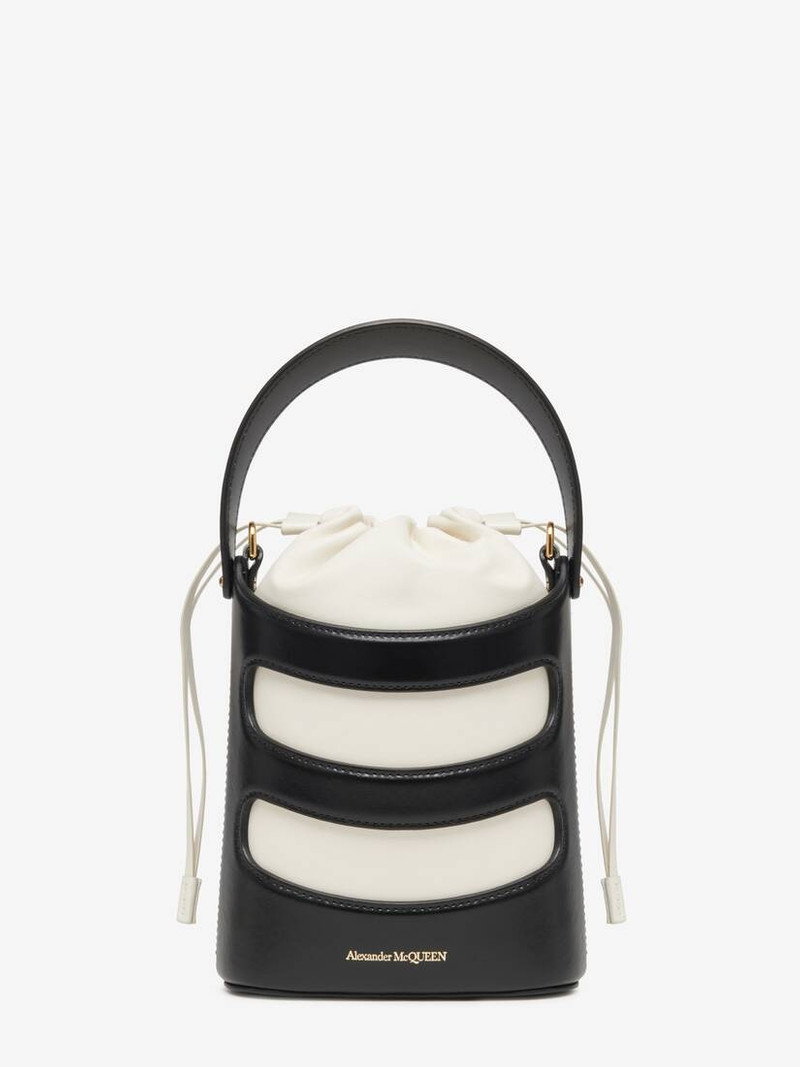 Women's The Rise Mini Bucket 에 검정 / 소프트 아이보리 - 1