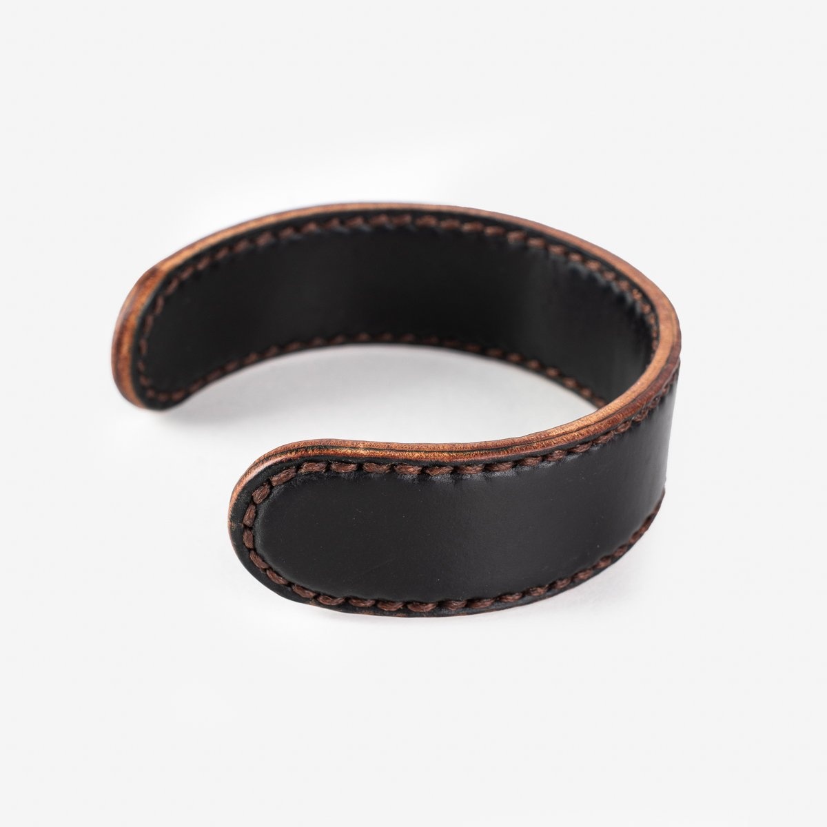 OGL-BV-CUFF-BLK OGL Brave Shell Cordovan Wrist Cuff - Black - 5