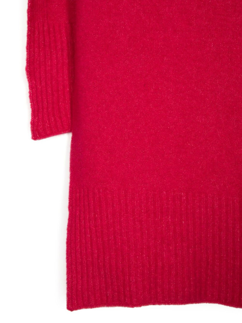 EILEEN FISHER ribbed-edge cashmere-blend scarf outlook