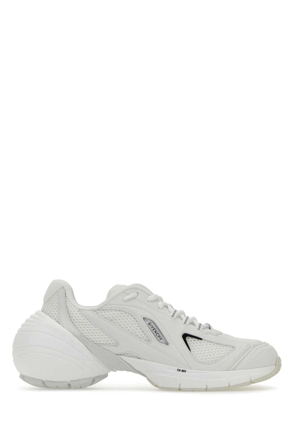 Givenchy Men White Mesh And Synthetic Leather Tk-Mx Sneakers - 1