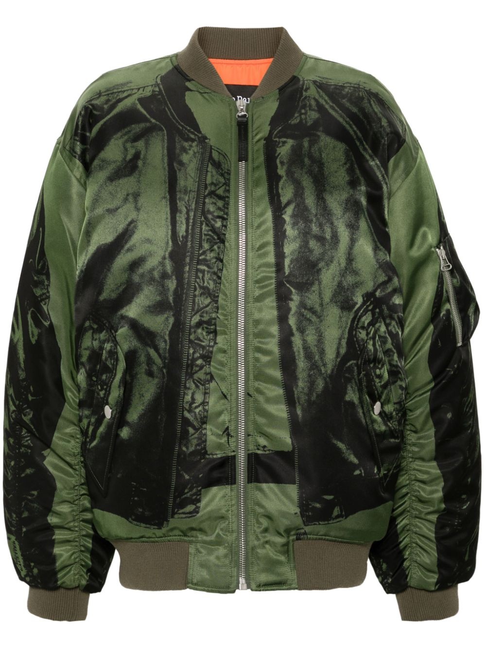 The Trompe l'oeil bomber jacket - 1