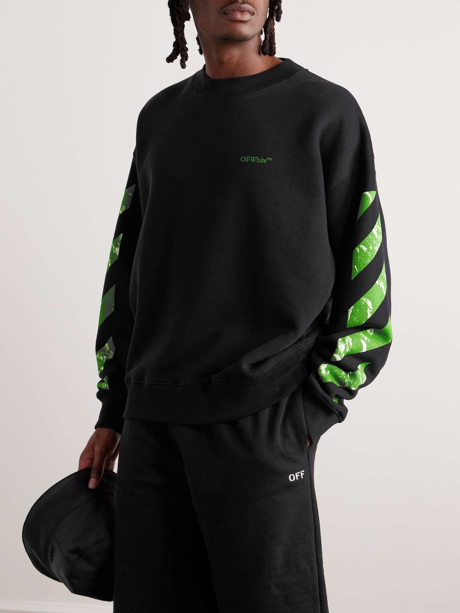 Logo-Print Cotton-Jersey Sweatshirt - 3