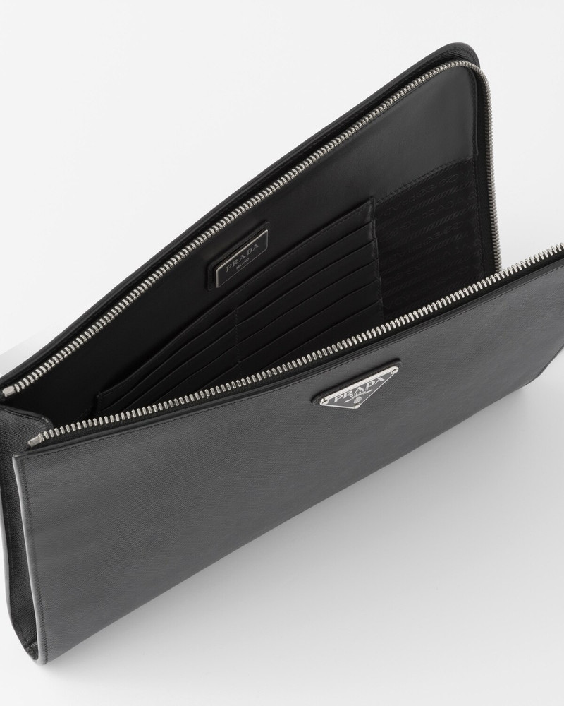 Saffiano Leather Briefcase 5