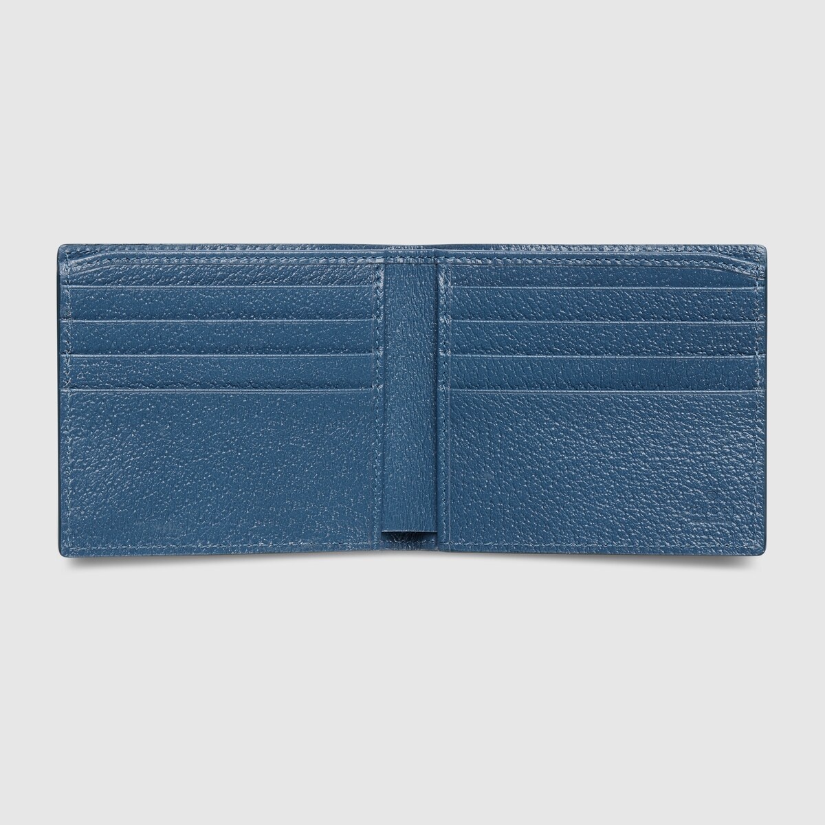 Blue interior GG bi-fold wallet - 2