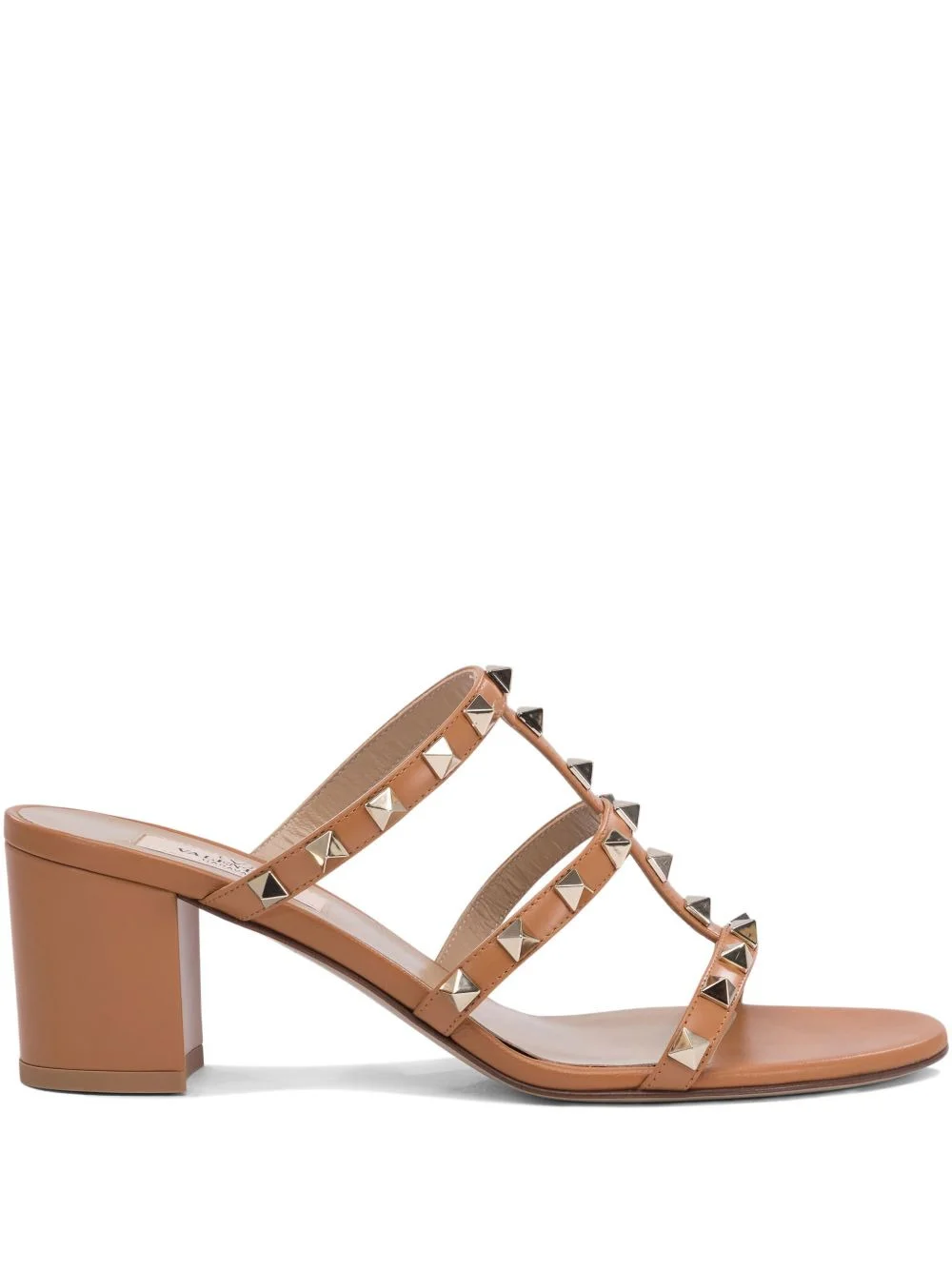 Rockstud 60mm leather sandals - 1