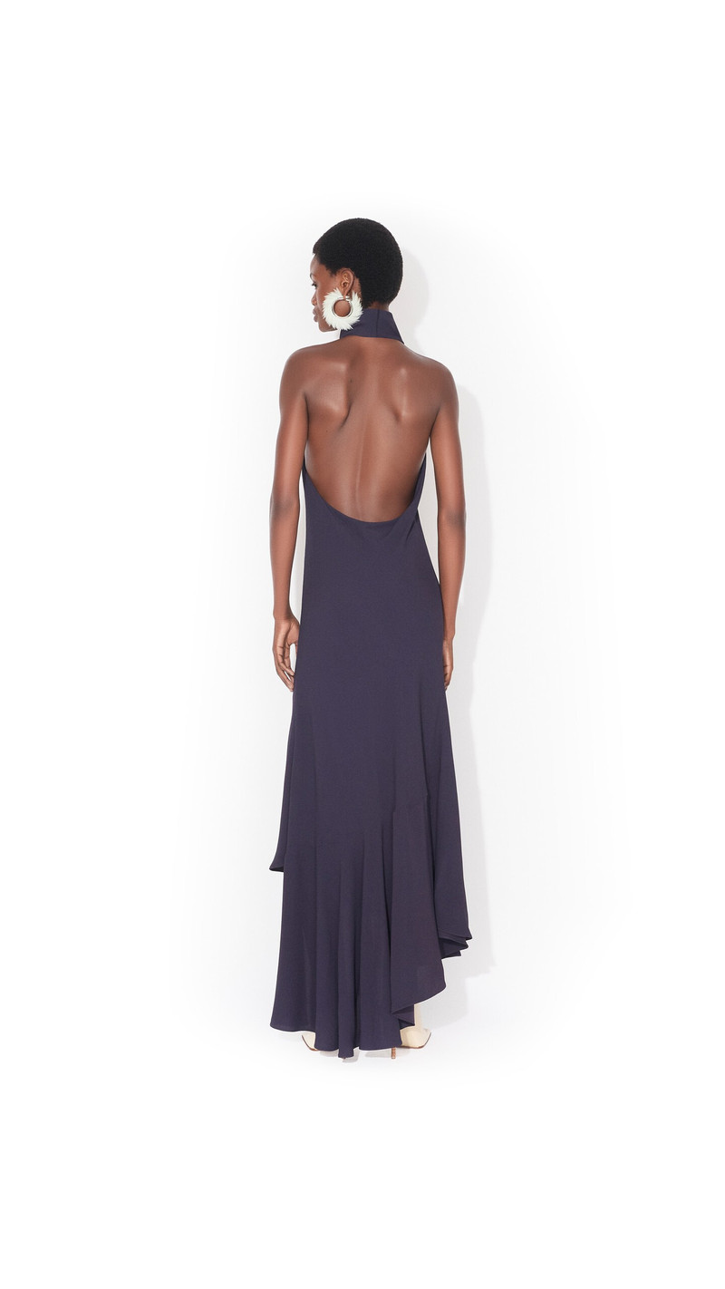 Alaïa ASYMMETRICAL VISCOSE DRESS outlook