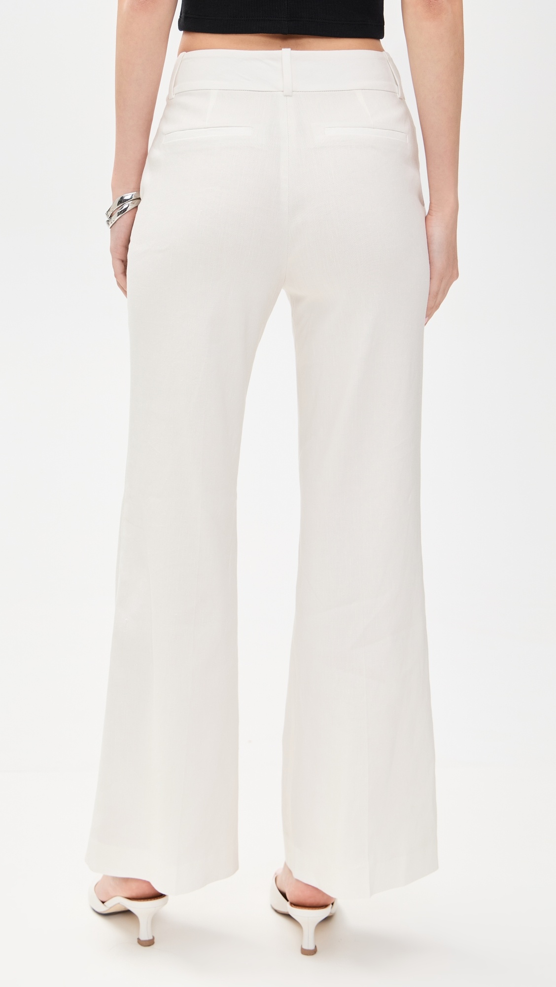Quinn Ankle Length Kick Flare Pants - 2