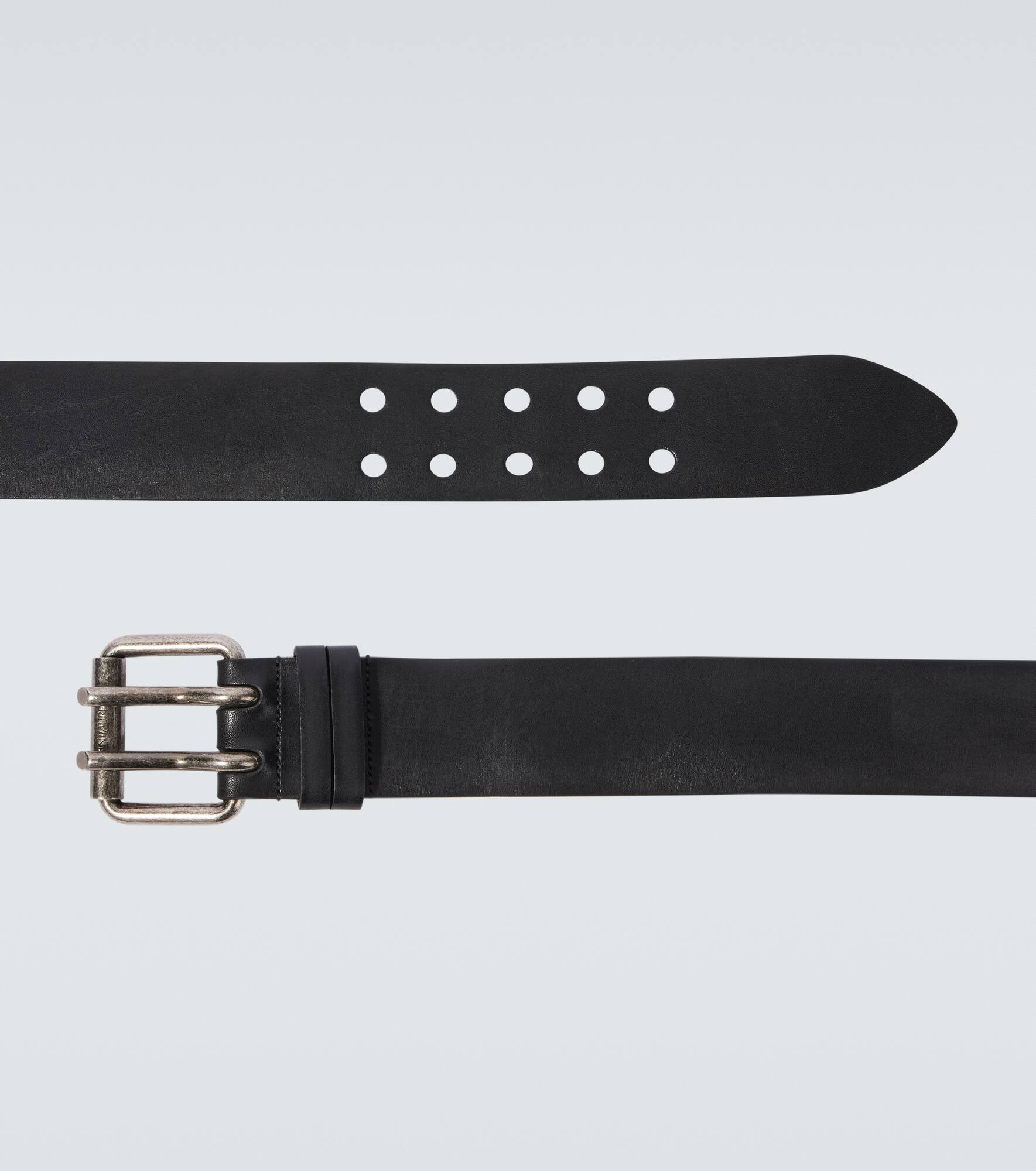 Motorcycle leather belt - 4
