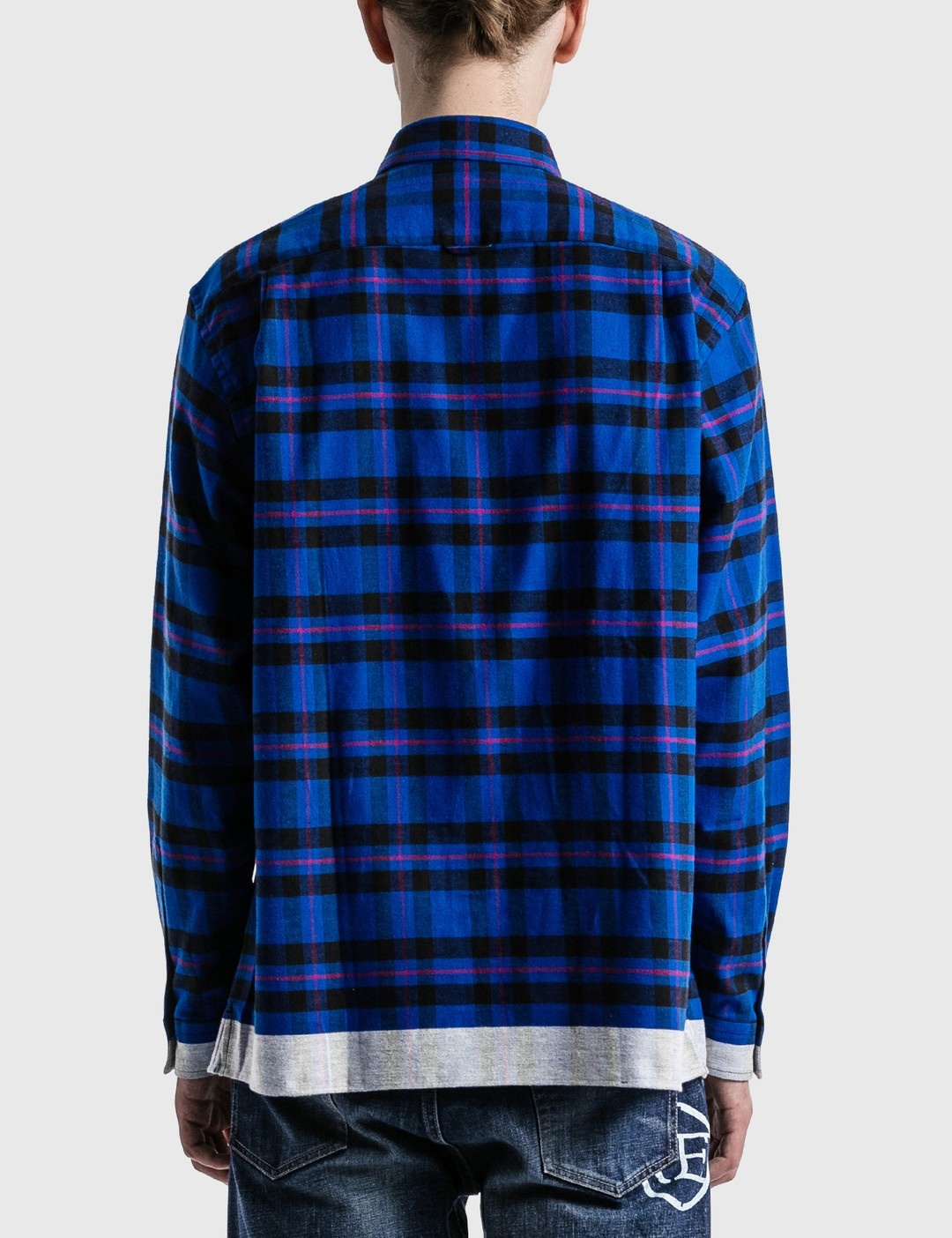 LINE FLANNEL SHIRT - 4