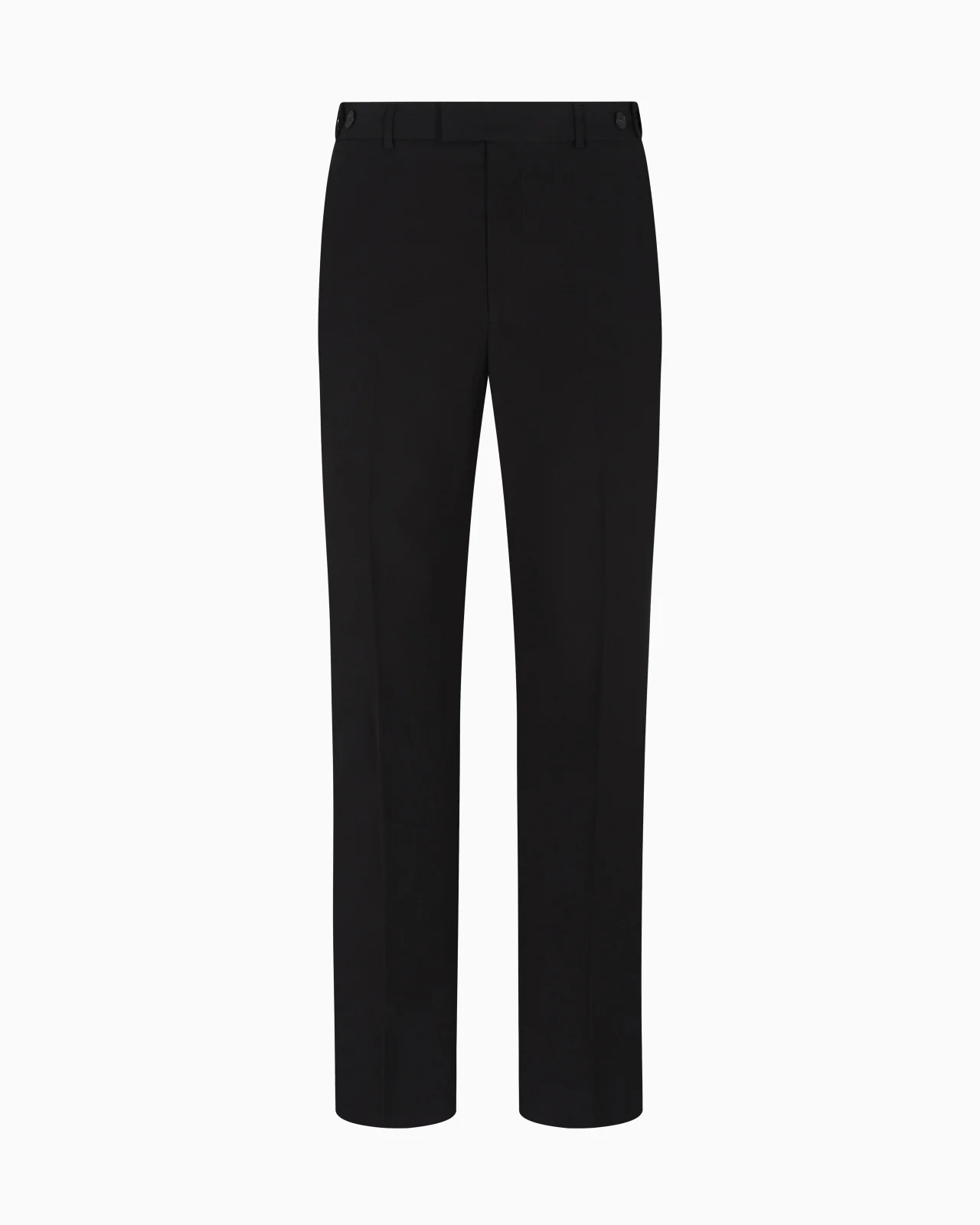 TROUSERS WITH A PLEAT IN VIRGIN WOOL WITH A TECHNICAL FINISH - 1