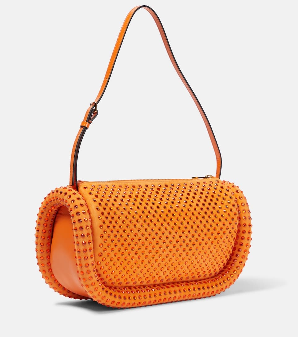 Bumper-15 suede shoulder bag - 4