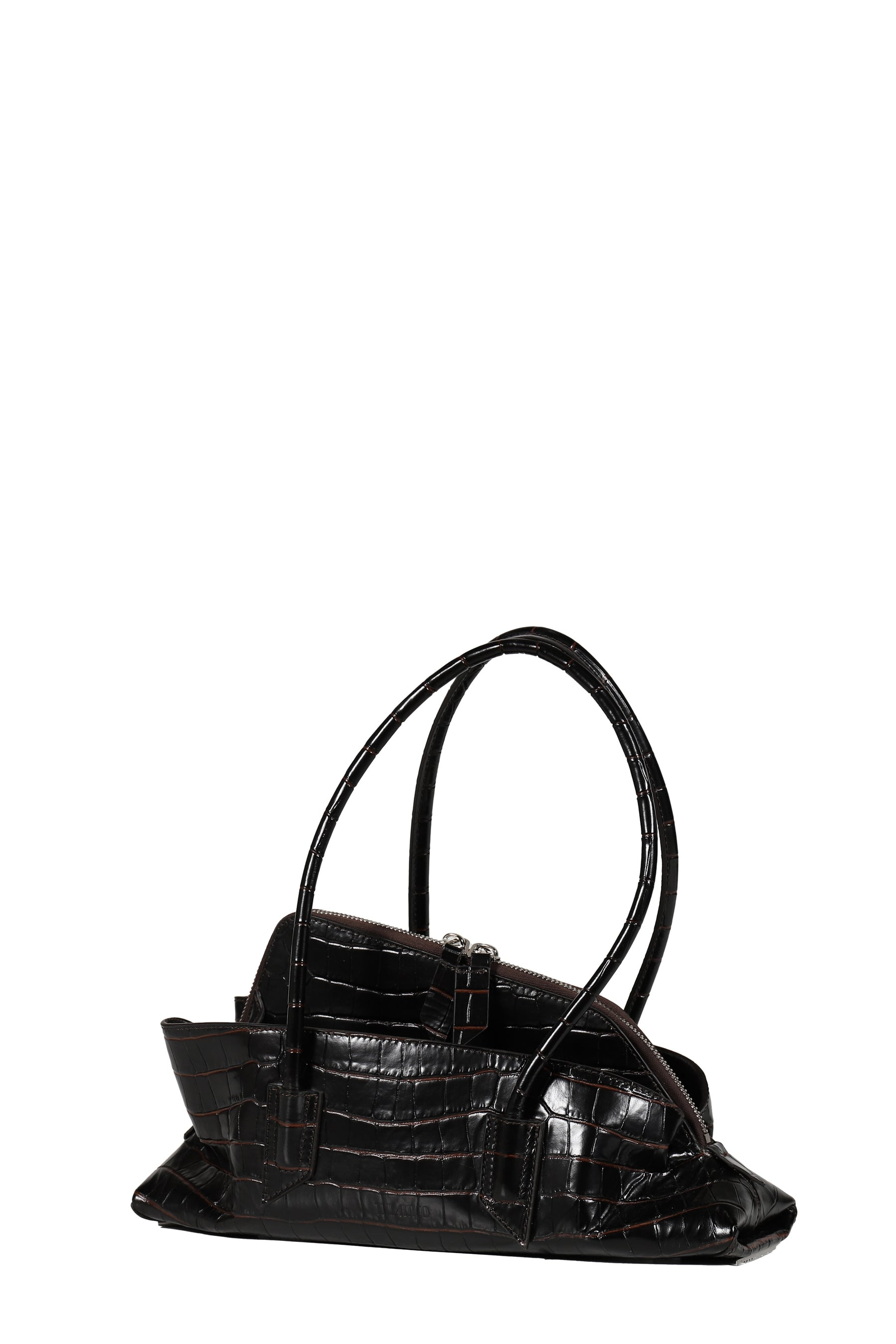 LA PASSEGGIATA SMALL TOP HANDLE / BROWN - 4