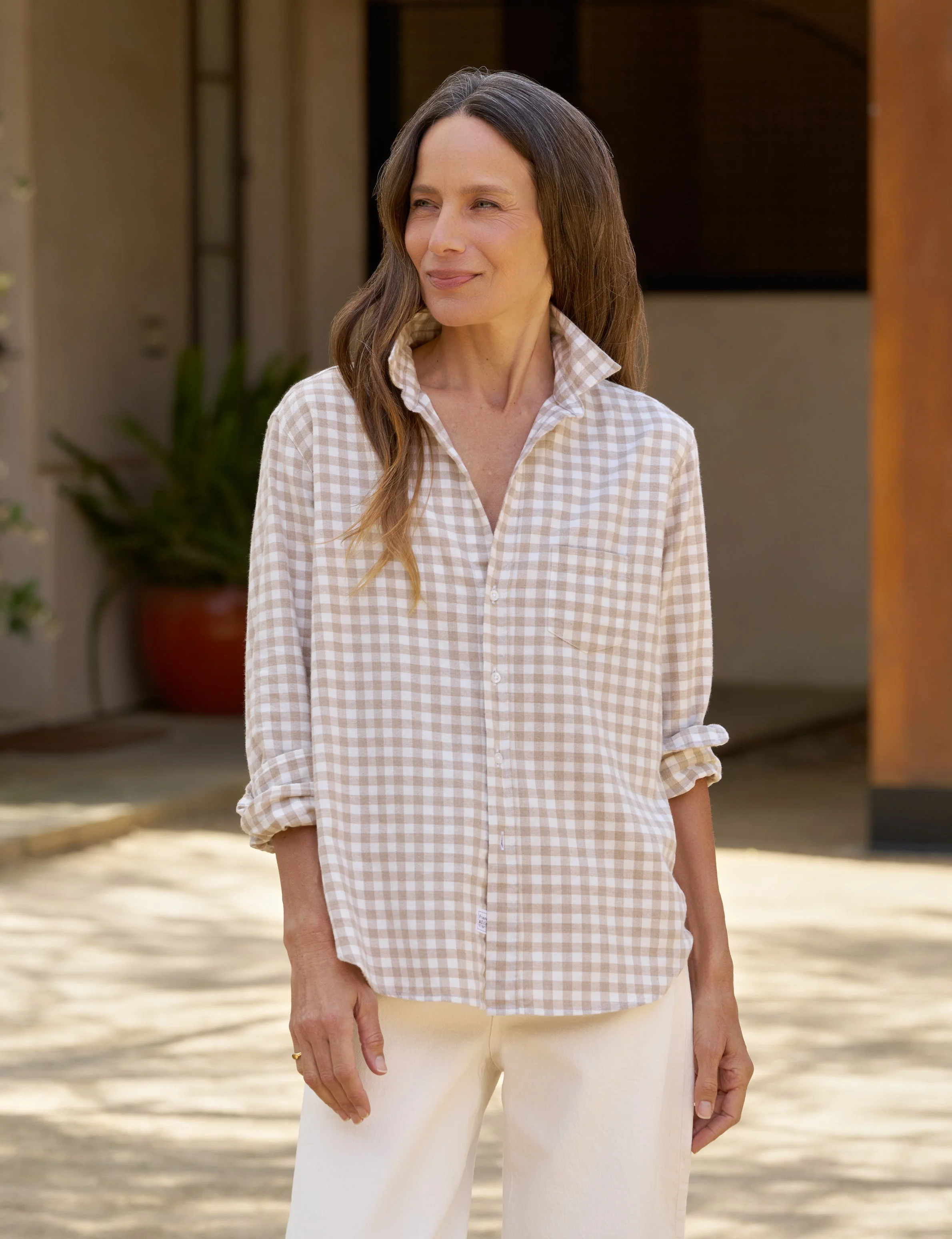Relaxed Button-Up Shirt - 1