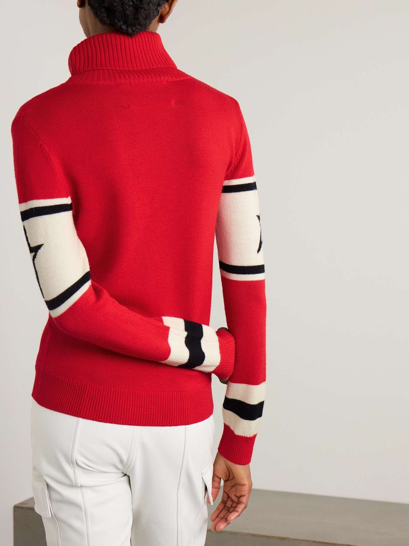 Schild intarsia merino 양모 turtleneck 스웨터 3