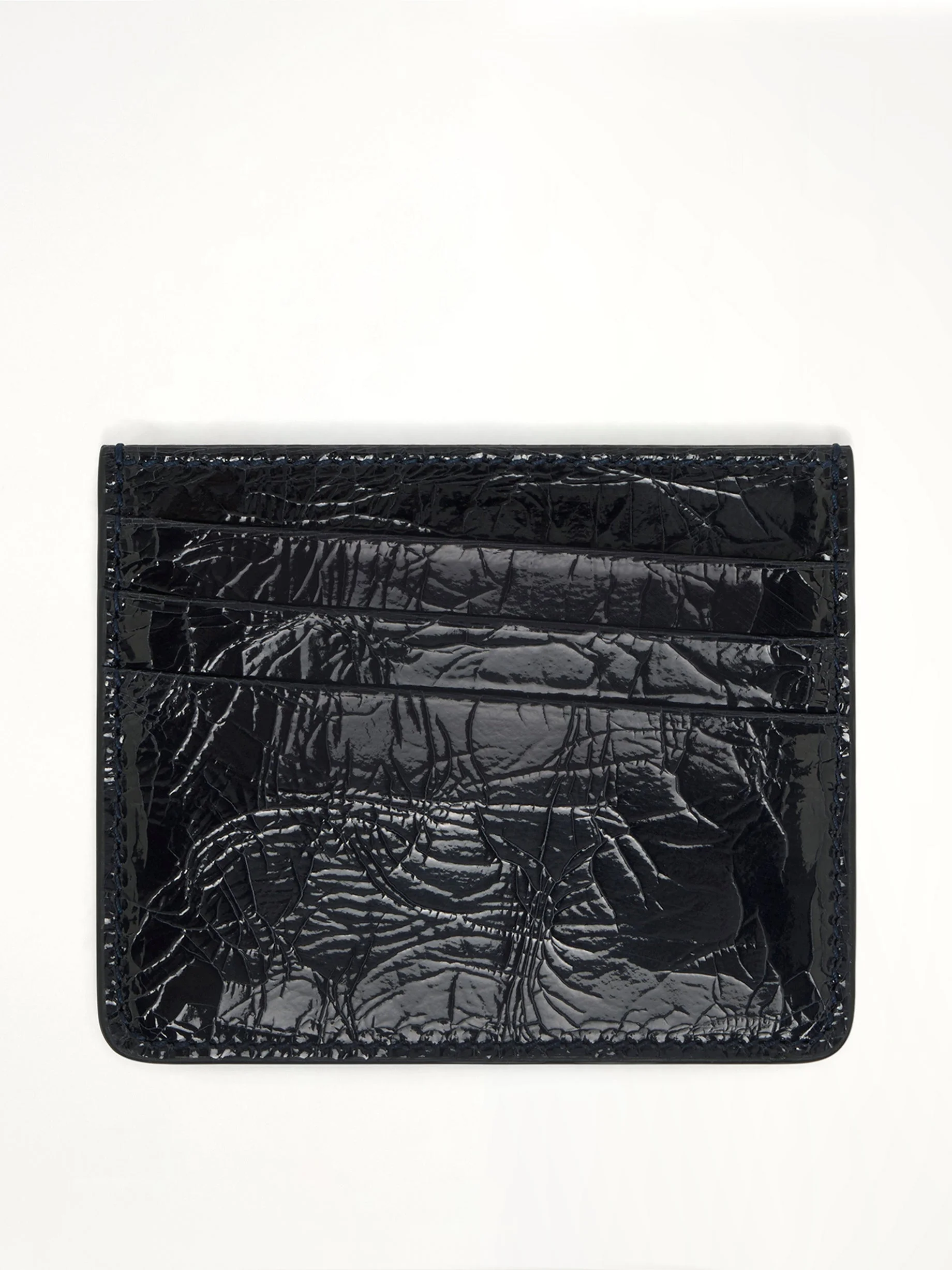 Card Holder Slim 6CC in Dark Navy - 1