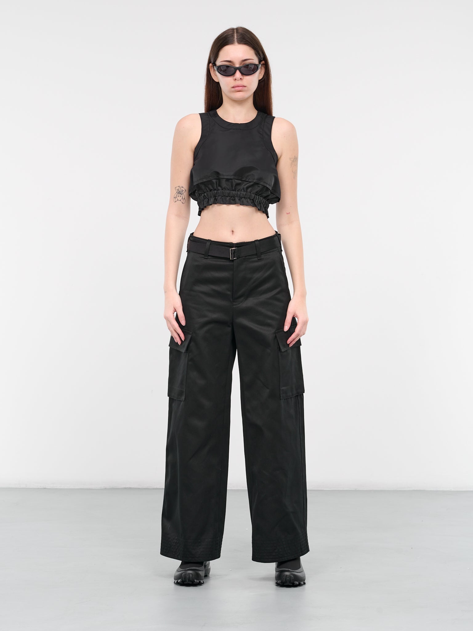 Belted Cargo Pants - 6