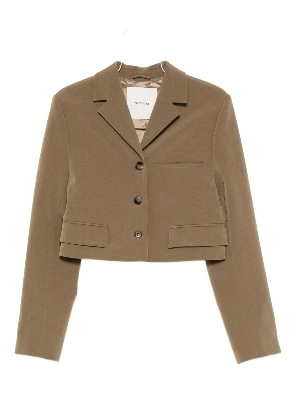three-button single-breasted blazer - 1