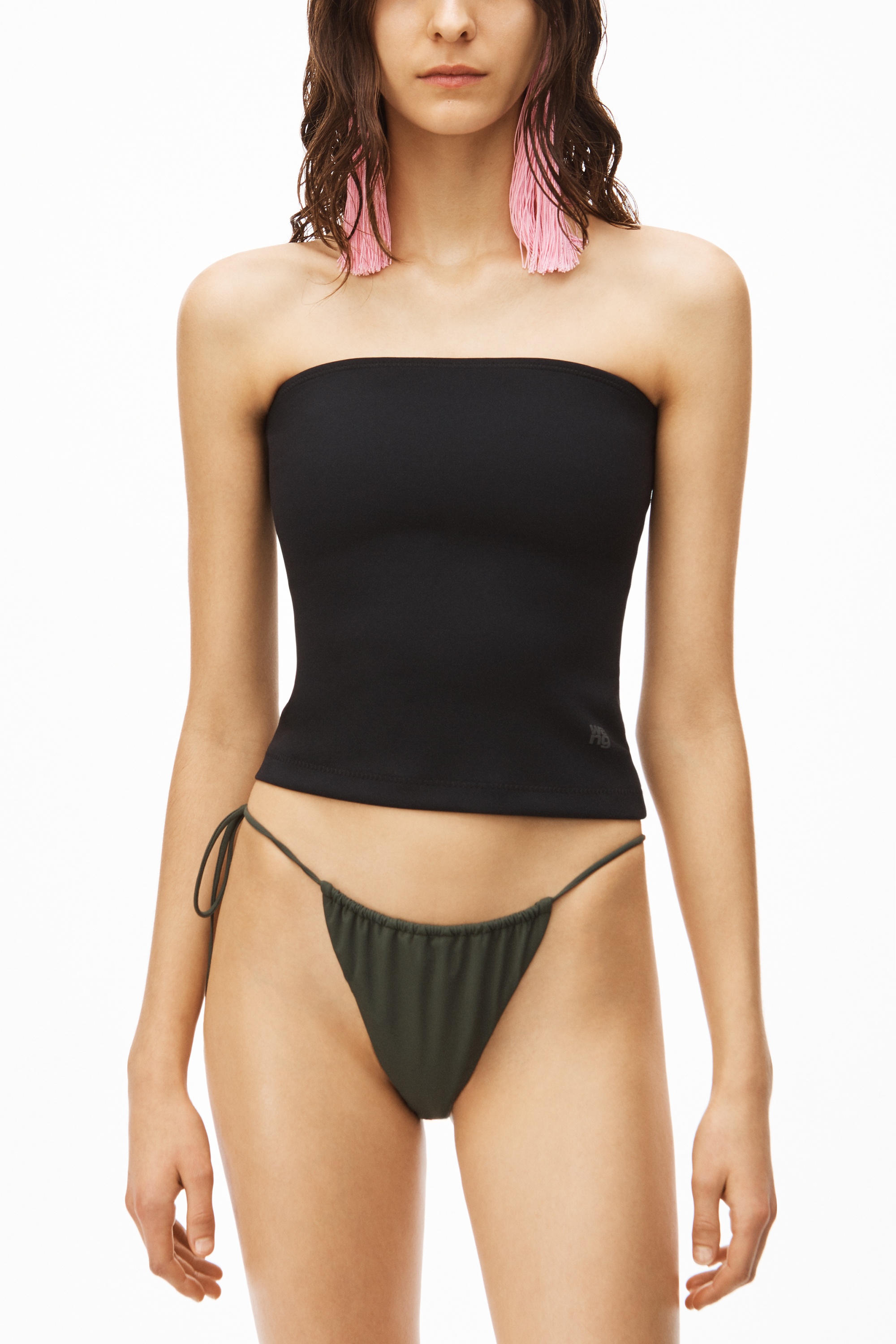 CRYSTAL CHARM BIKINI BOTTOM IN JERSEY - 5
