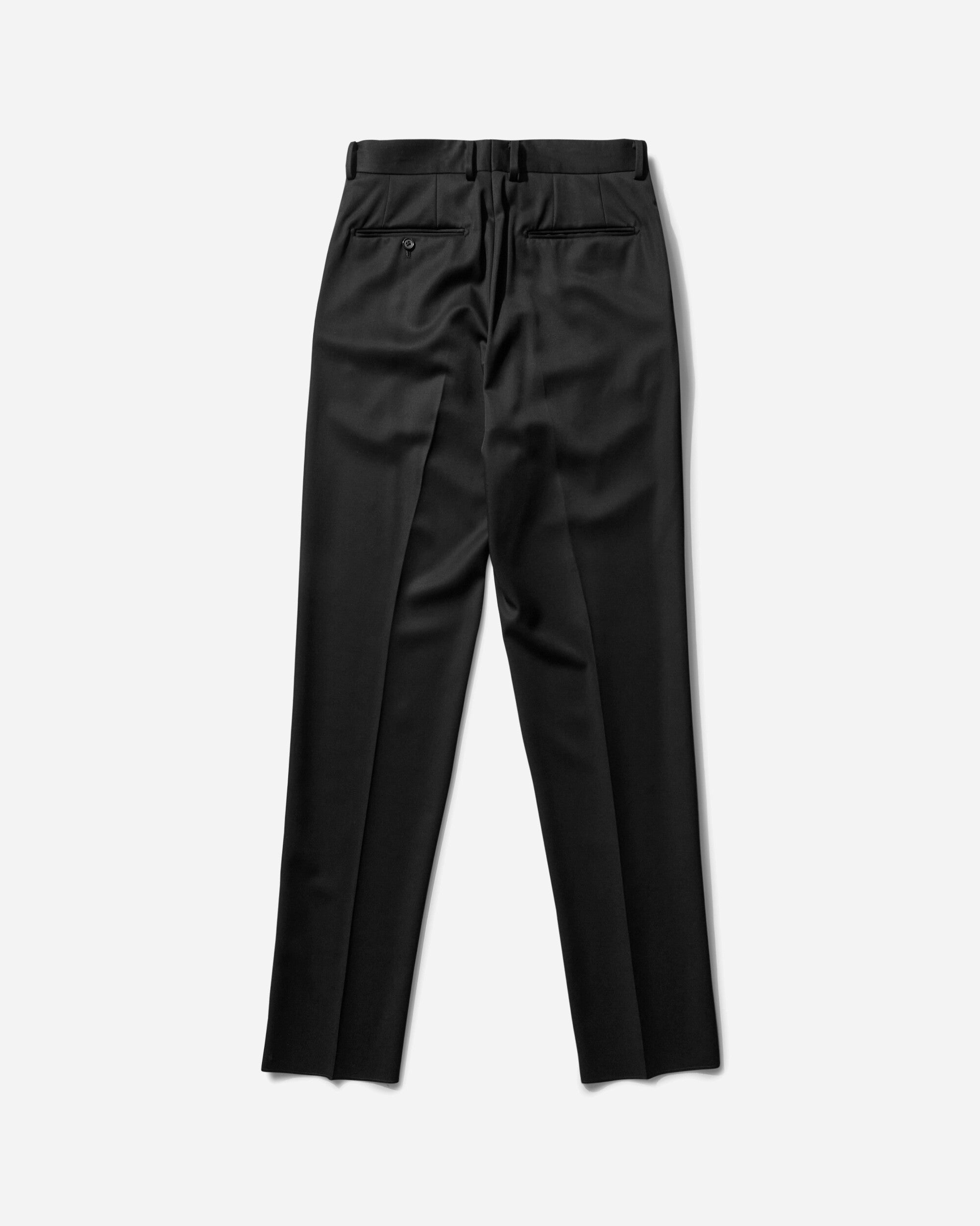 Men's Pleated Trousers (Type-2) Black - 2