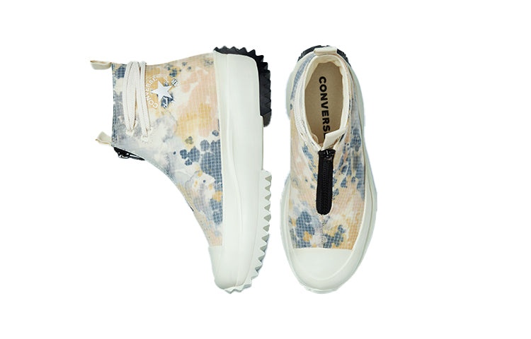 Converse Run Star Hike High Washed Florals Men\'s Shoes 170776C Size 8.5 Converse Run Star Hike High Washed Florals Men main image 3
