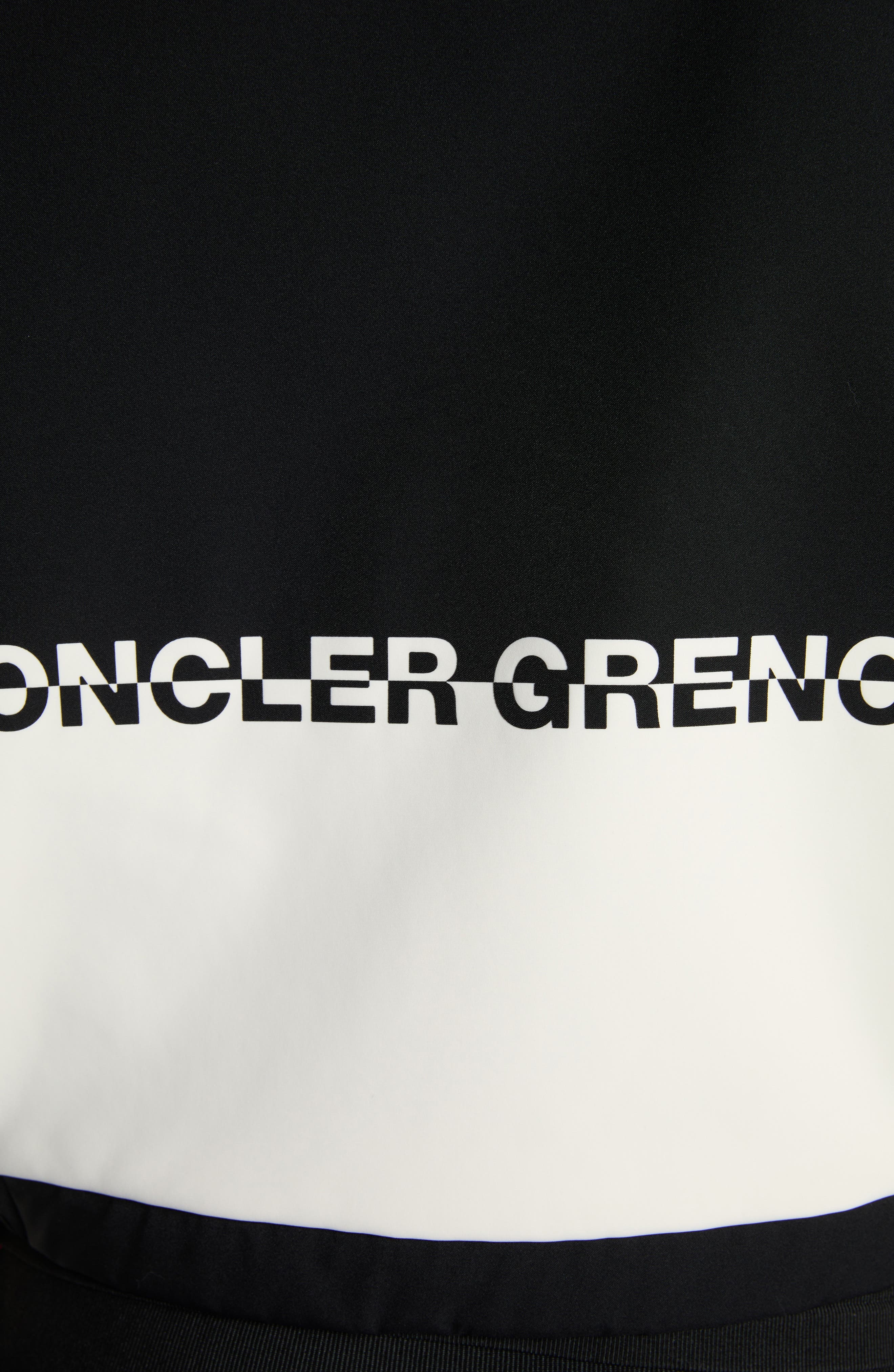 Moncler Grenoble Colorblock Quilted Down & Fleece Cardigan in White at Nordstrom - 6