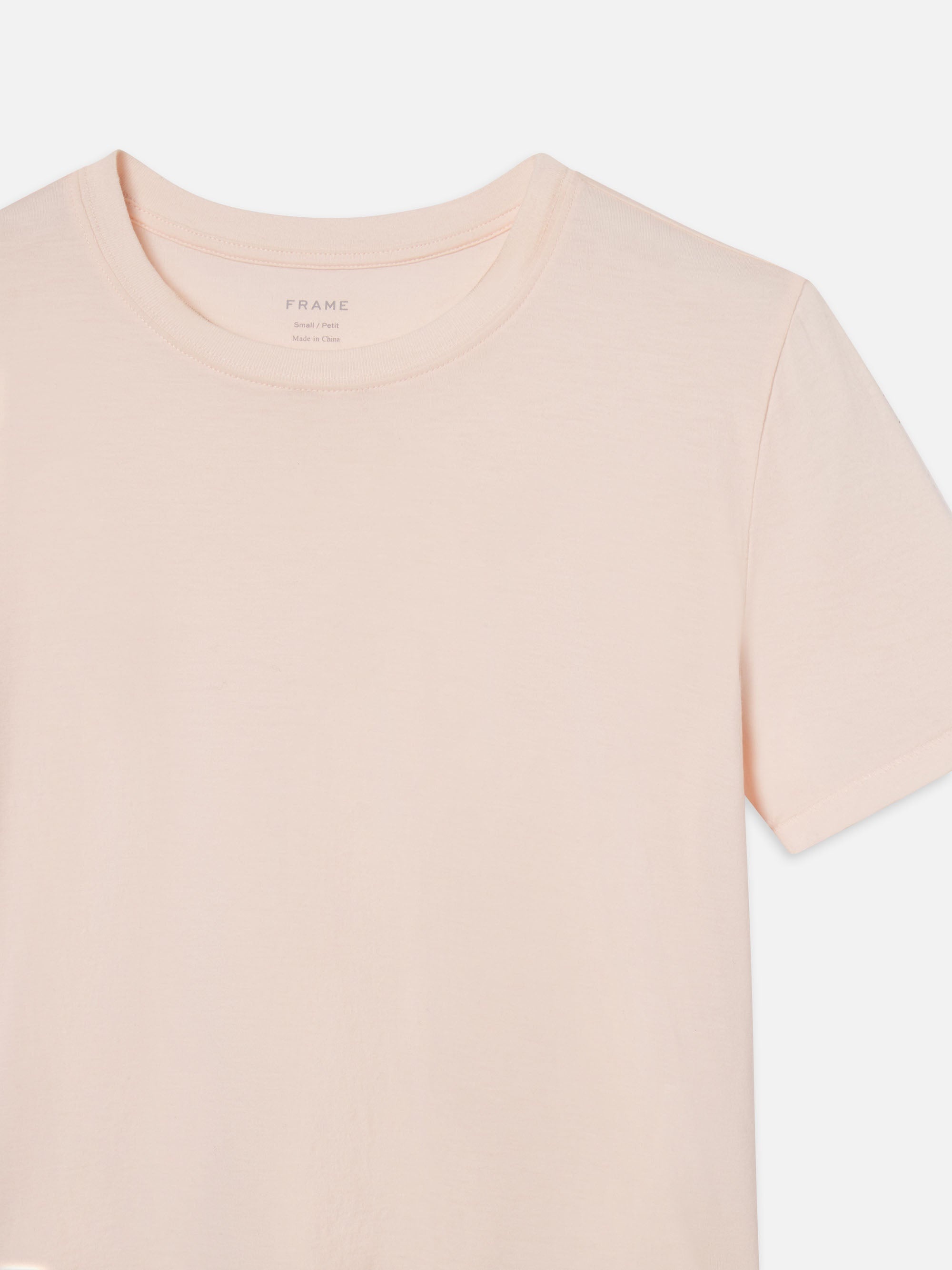 The Baby Tee in Light Pink - 2