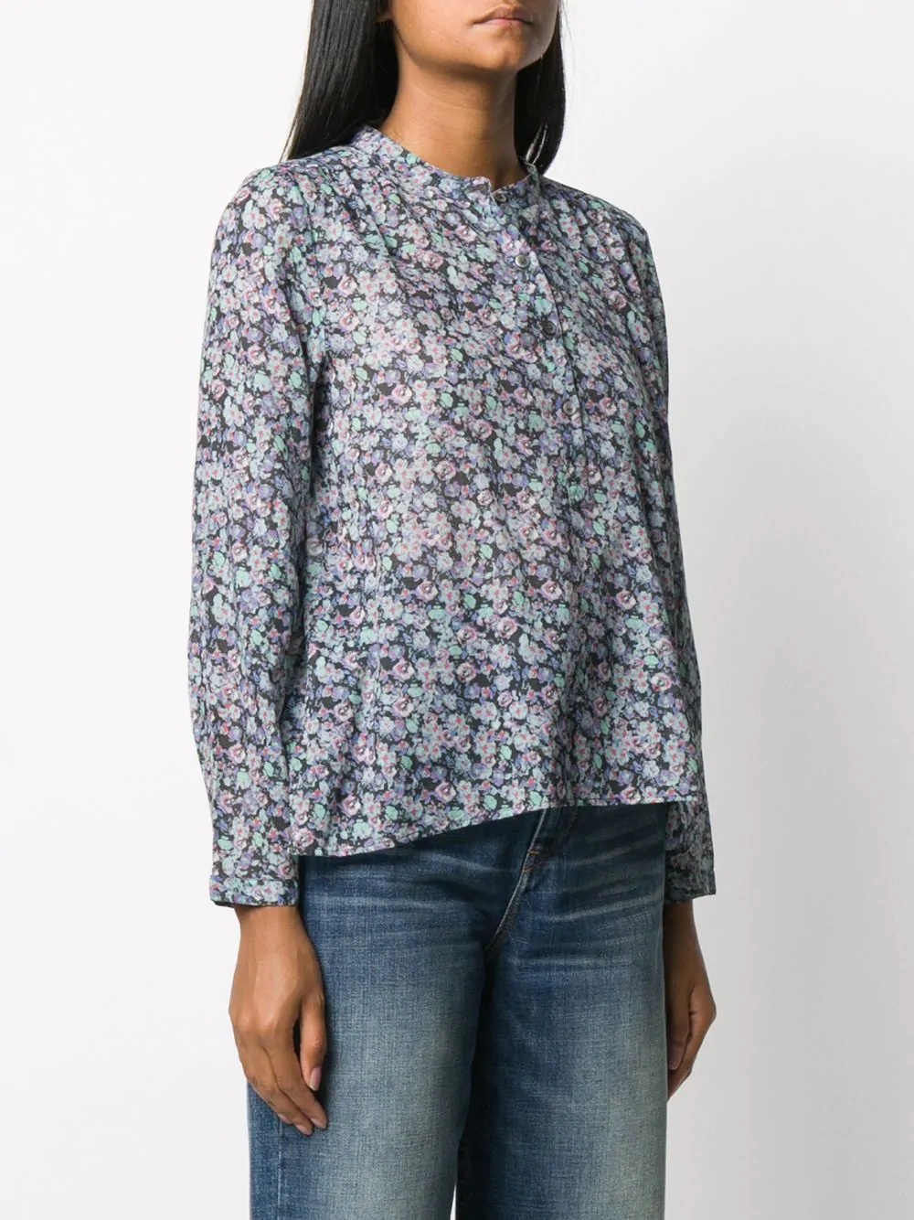 Mexika floral-print cotton shirt - 3