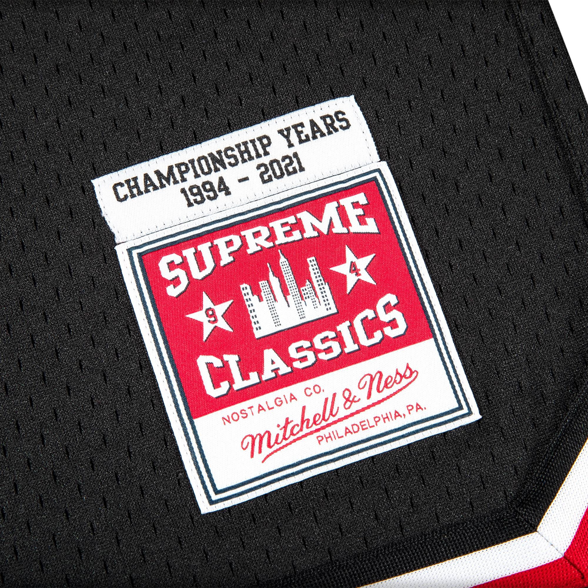 Supreme x Mitchel And Ness Basketball Short 'Black' - 3