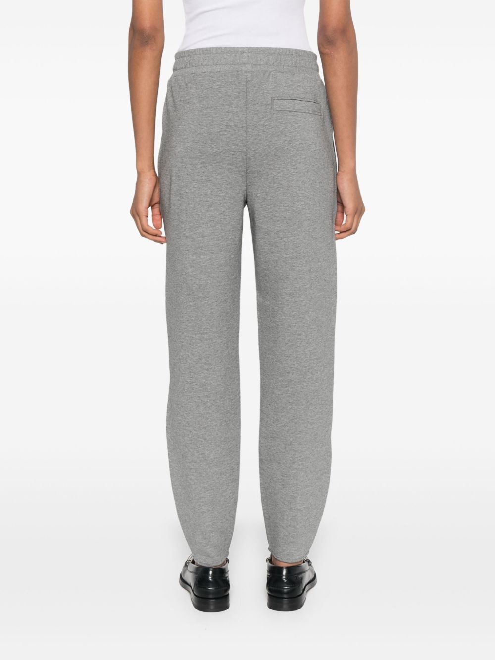mélange track pants - 4