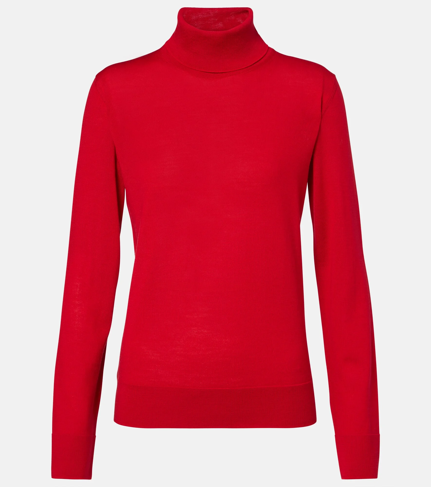 Wool and cashmere turtleneck sweater - 1