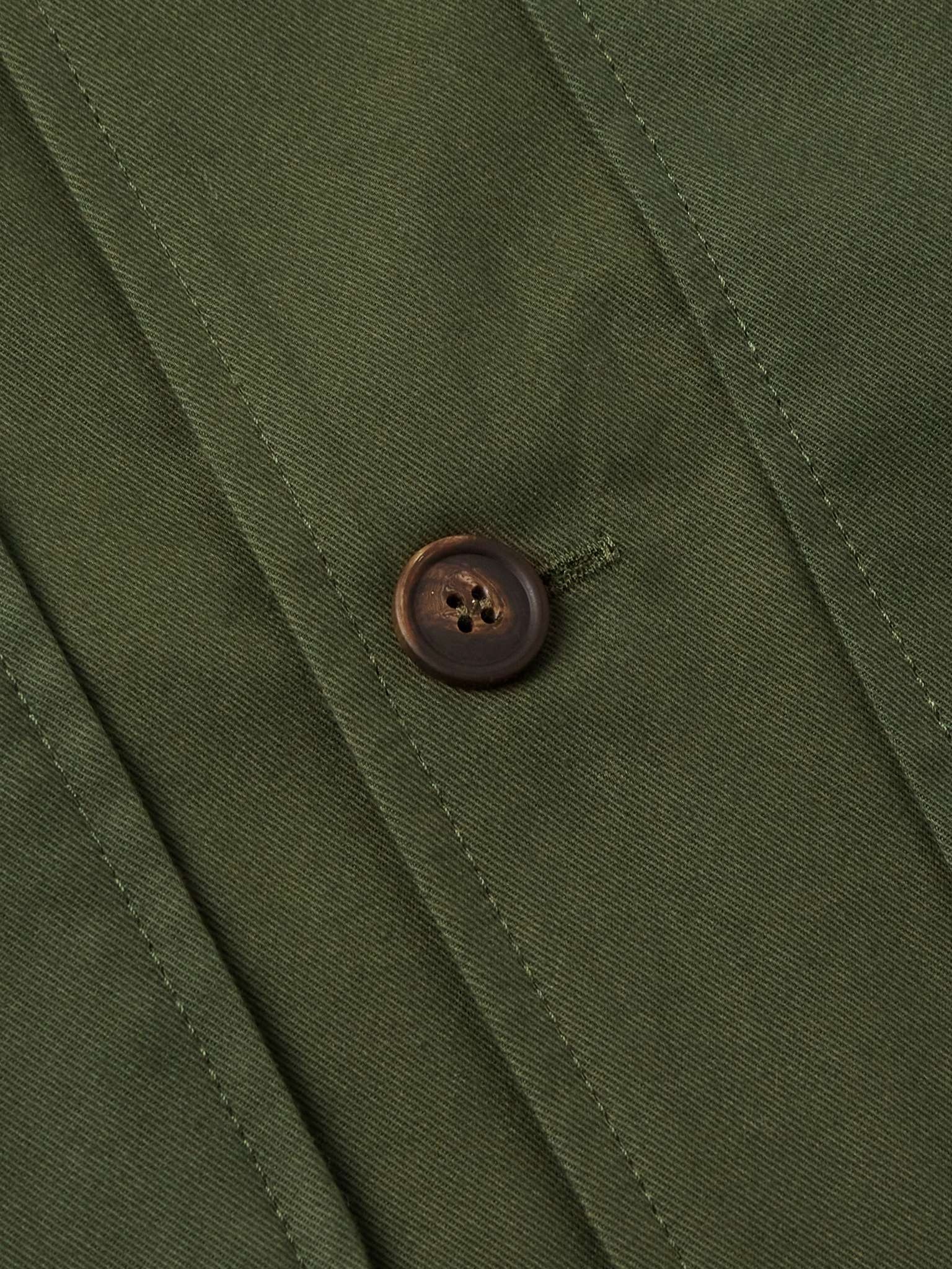 Logo-Embroidered Cotton-Twill Overshirt - 3