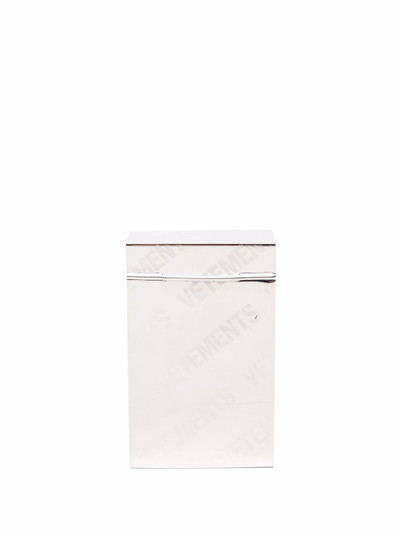 VETEMENTS monogram-detail rectangle-shape cardholder outlook