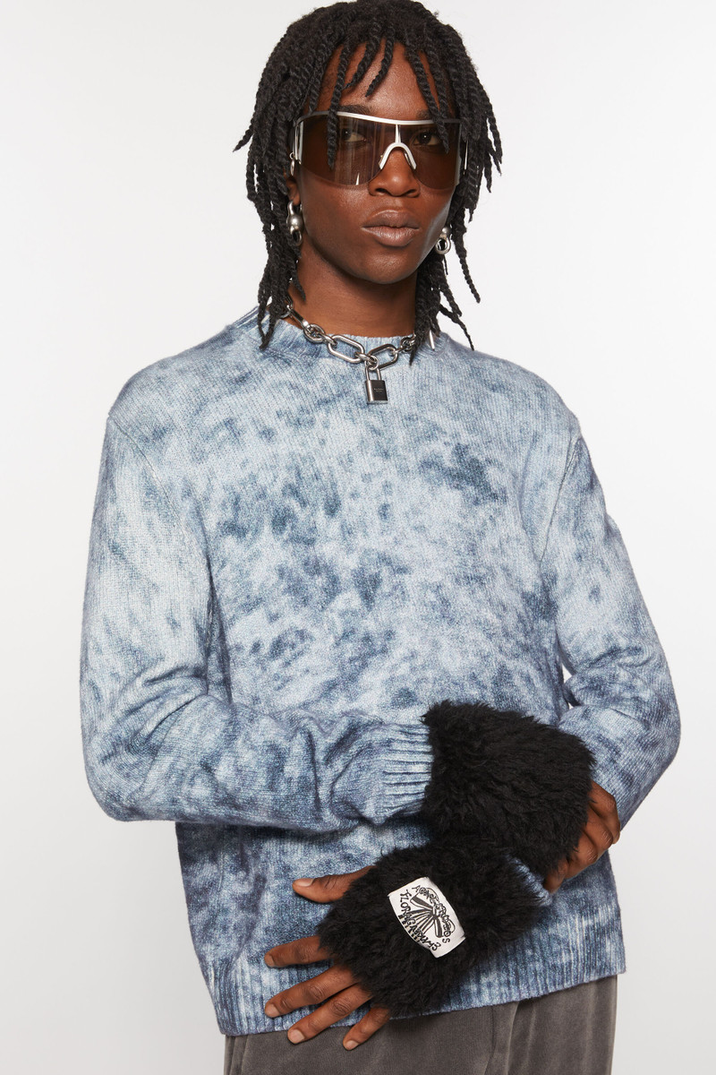 Fluffy mittens - Black 3