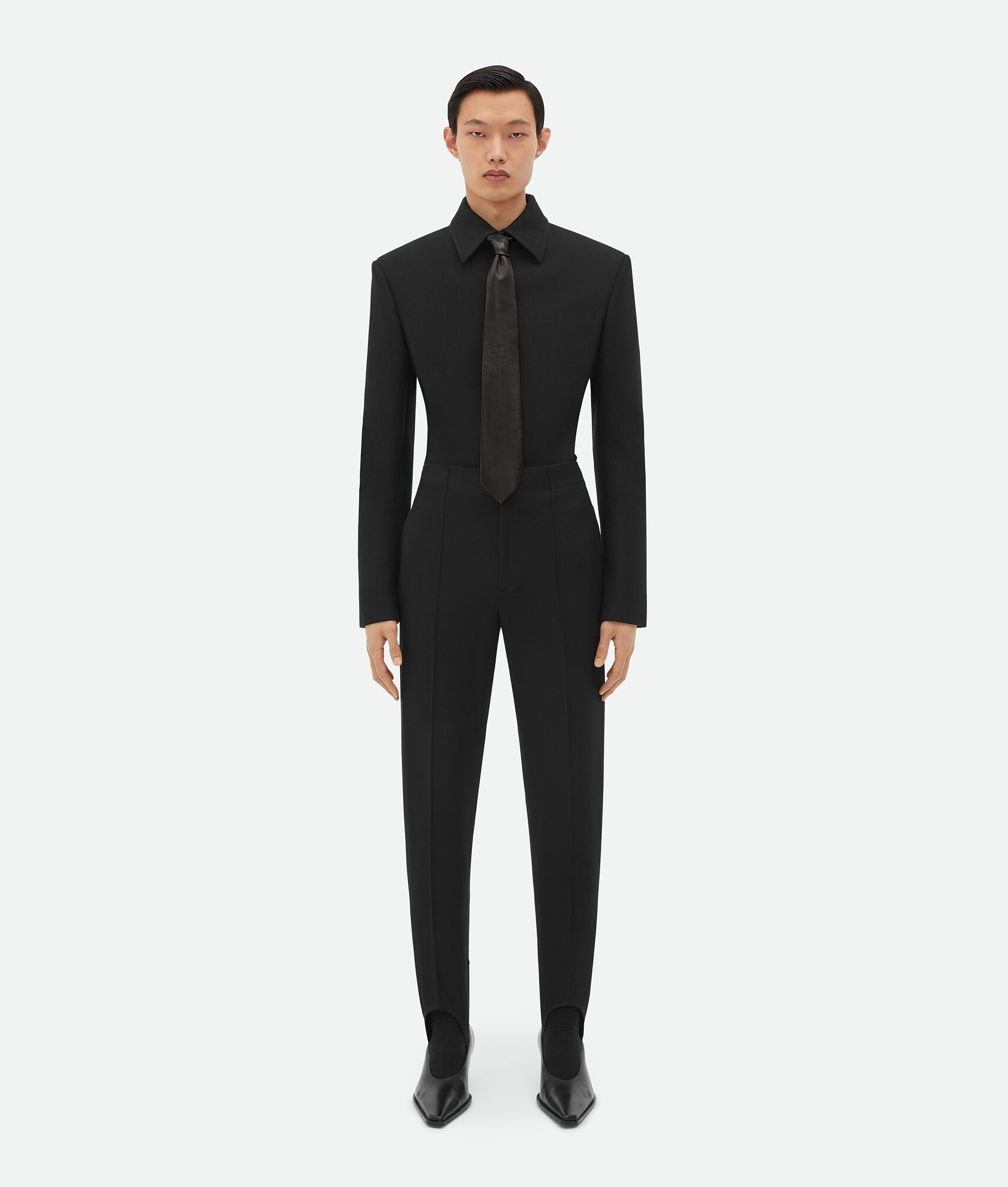 ジャケット BOTTEGA VENETA GRAPHITE COTTON BLEND BLAZER Bottega Veneta Structured Cotton Jacket | REVERSIBLE