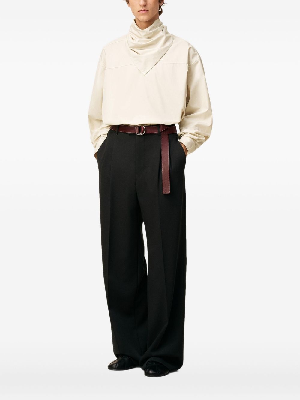 bandana-collar shirt - 3