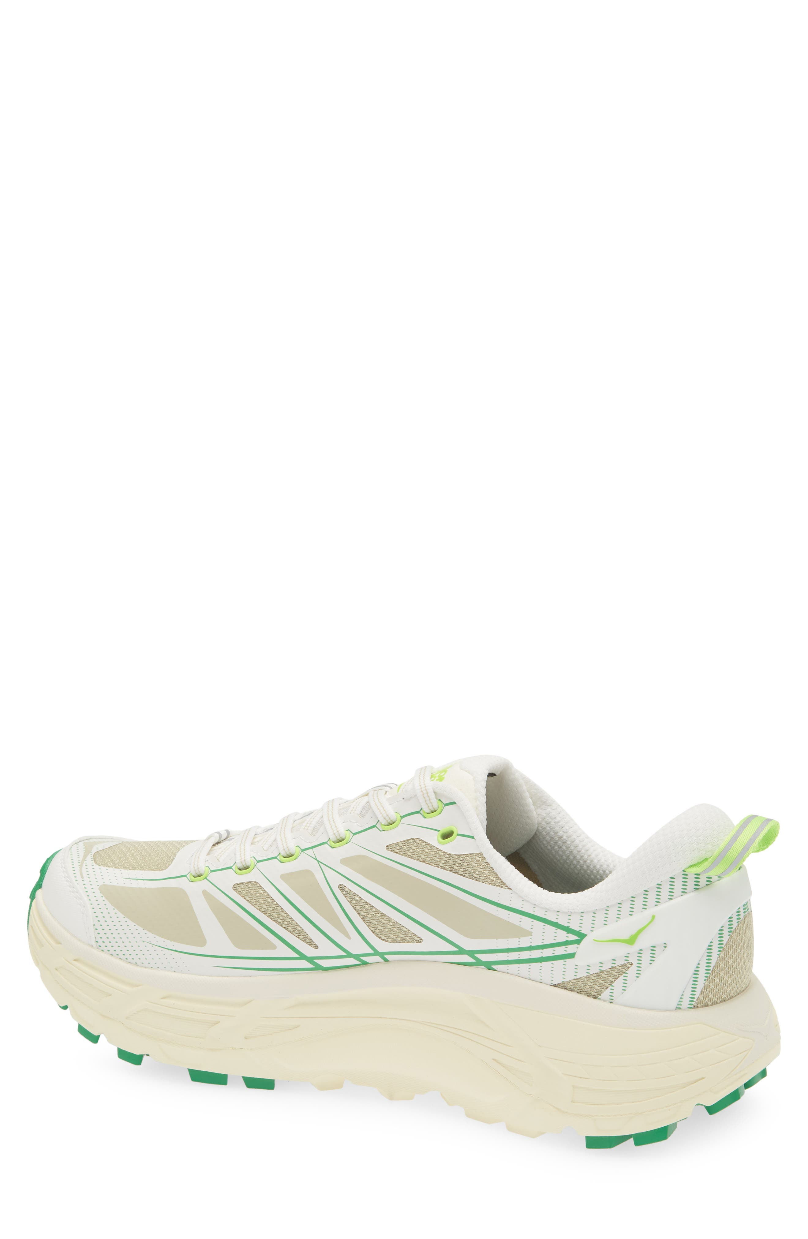 HOKA Mafate Speed 2 Sneaker in White /Fresh Cut Grass at Nordstrom - 2