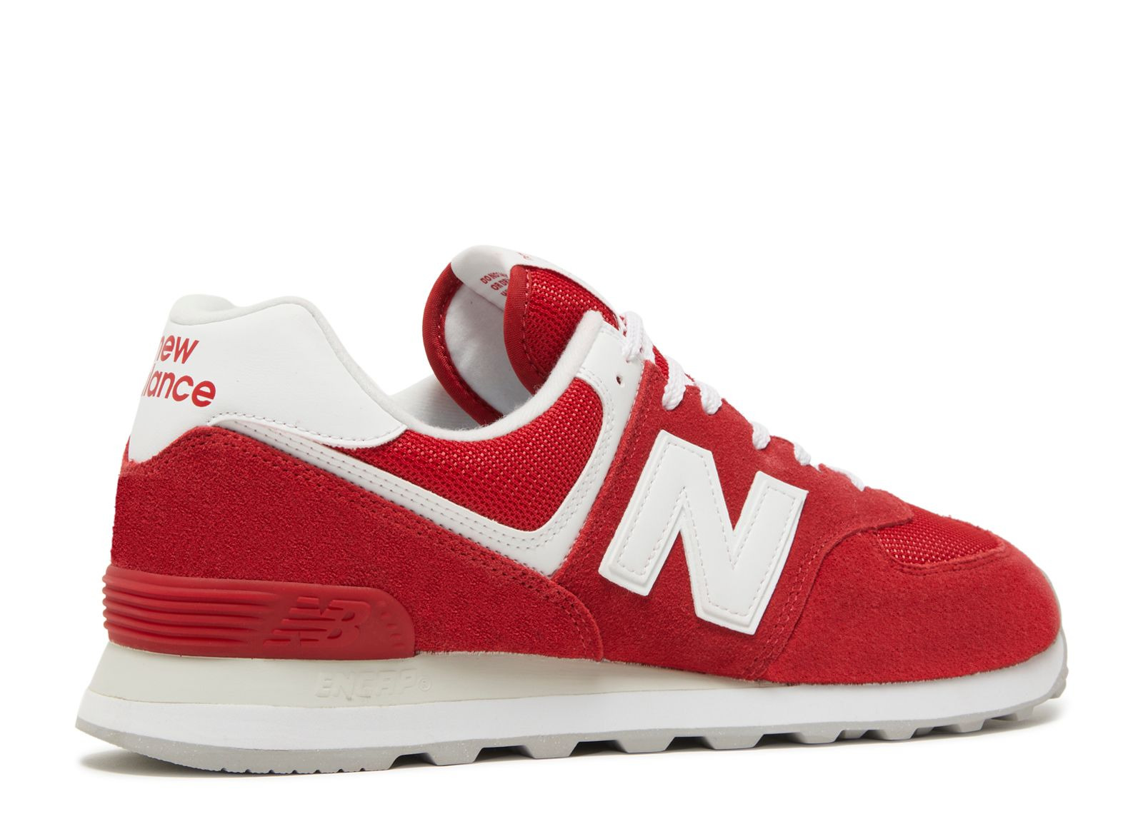 NEW BALANCE 574 'CLASSIC RED' - 3