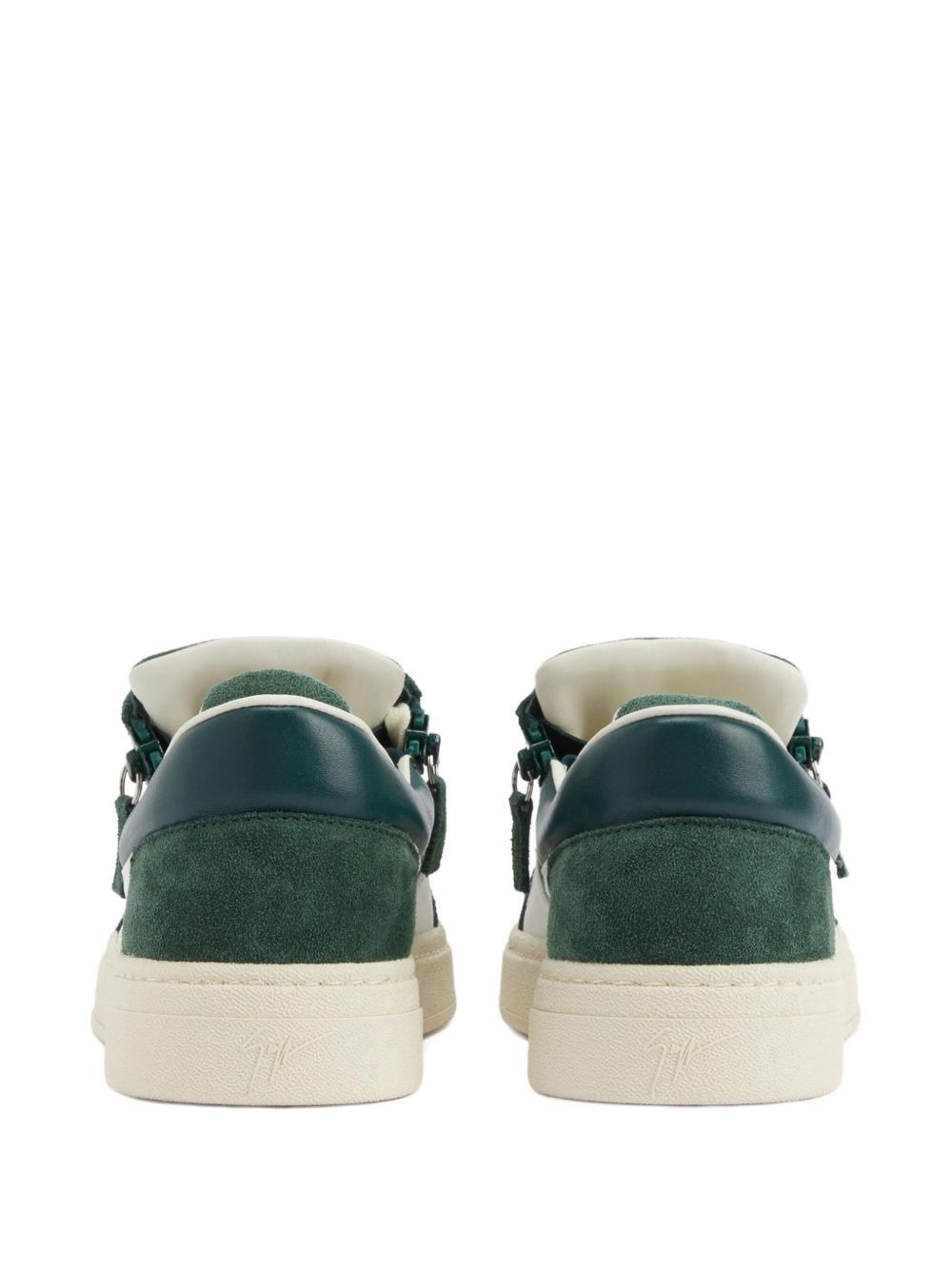 Gz94 Frankie zip-detail suede trainers - 2