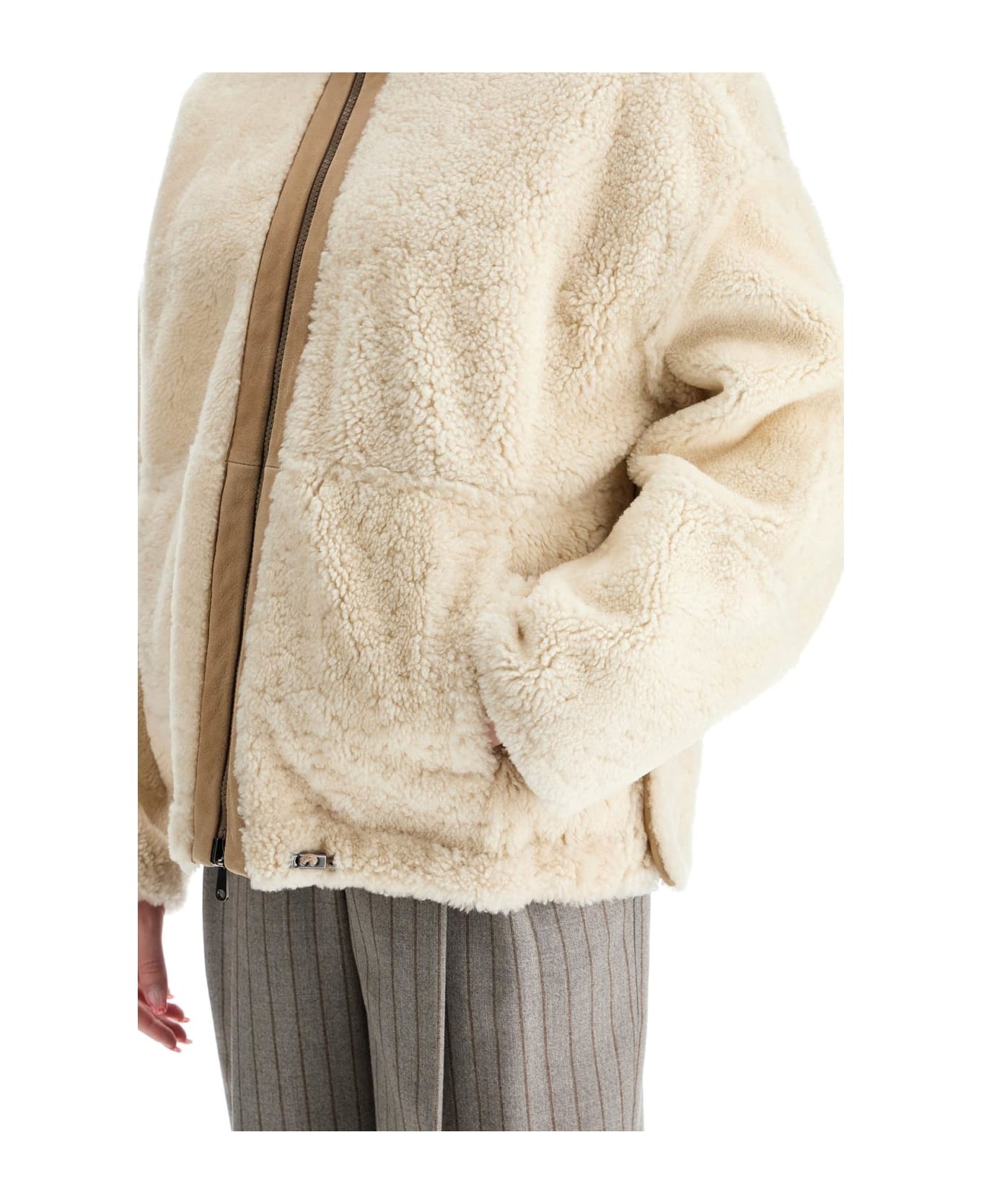 Reversible Shearling Jacket - 4