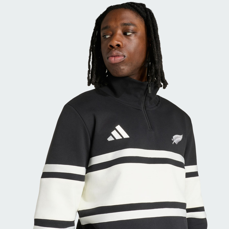 New Zealand Rugby Leisurewear Quarter Zip Sweatshirt 6