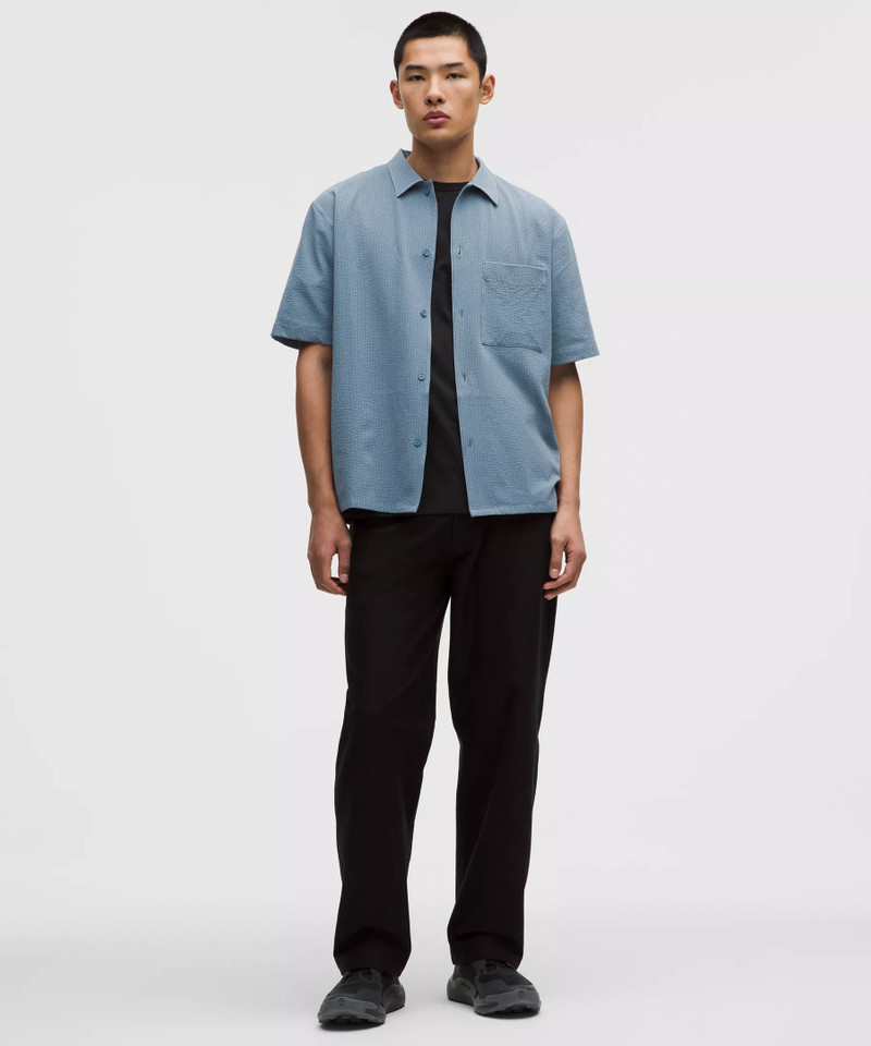 lululemon Airing Easy Camp-Collar Shirt *Textured outlook