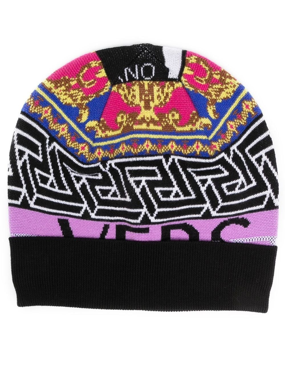 intarsia-knit beanie - 1