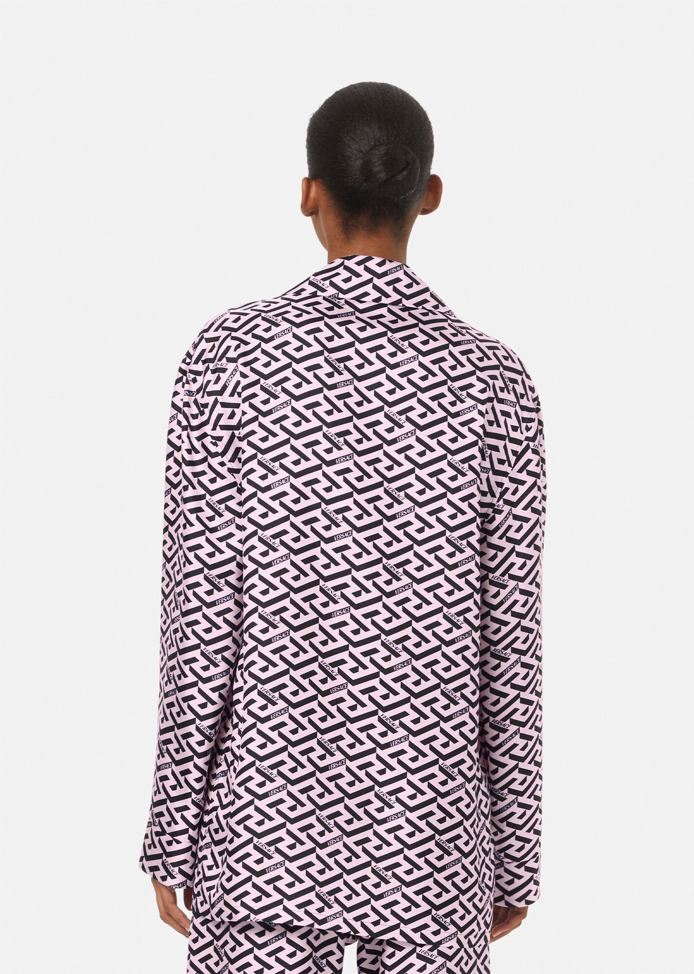 La Greca Print Pyjama Shirt - 3