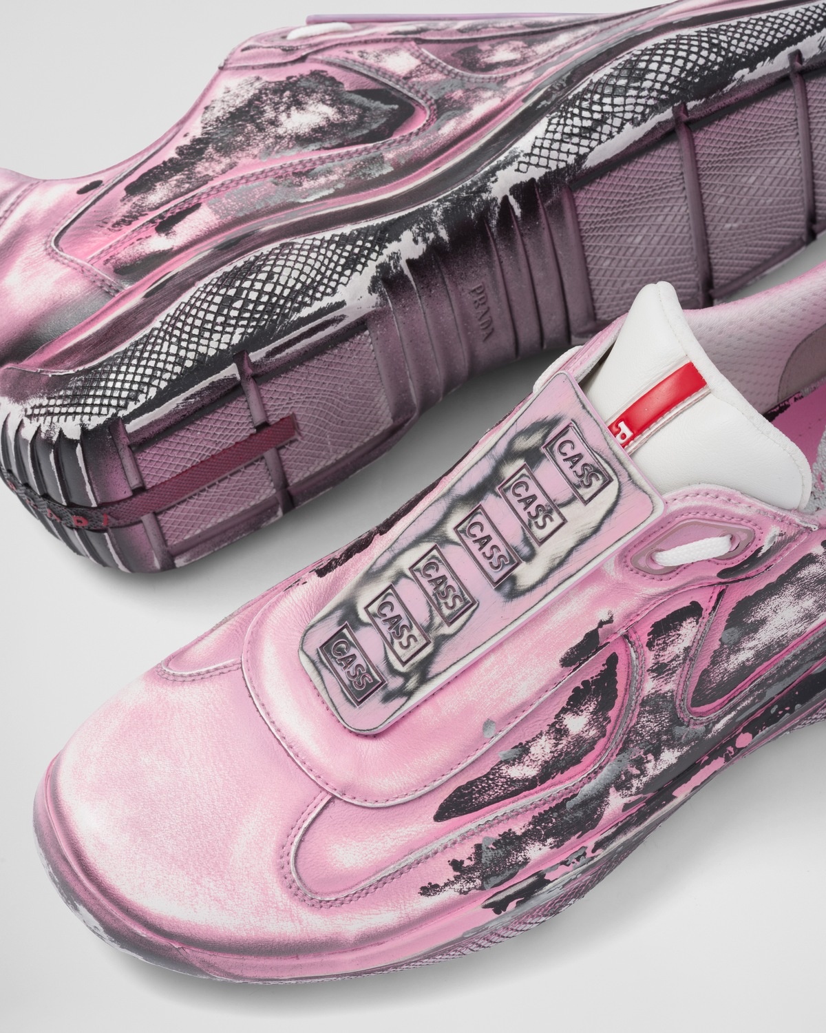 Cass x Prada America's Cup "D3cay" sneakers - 8