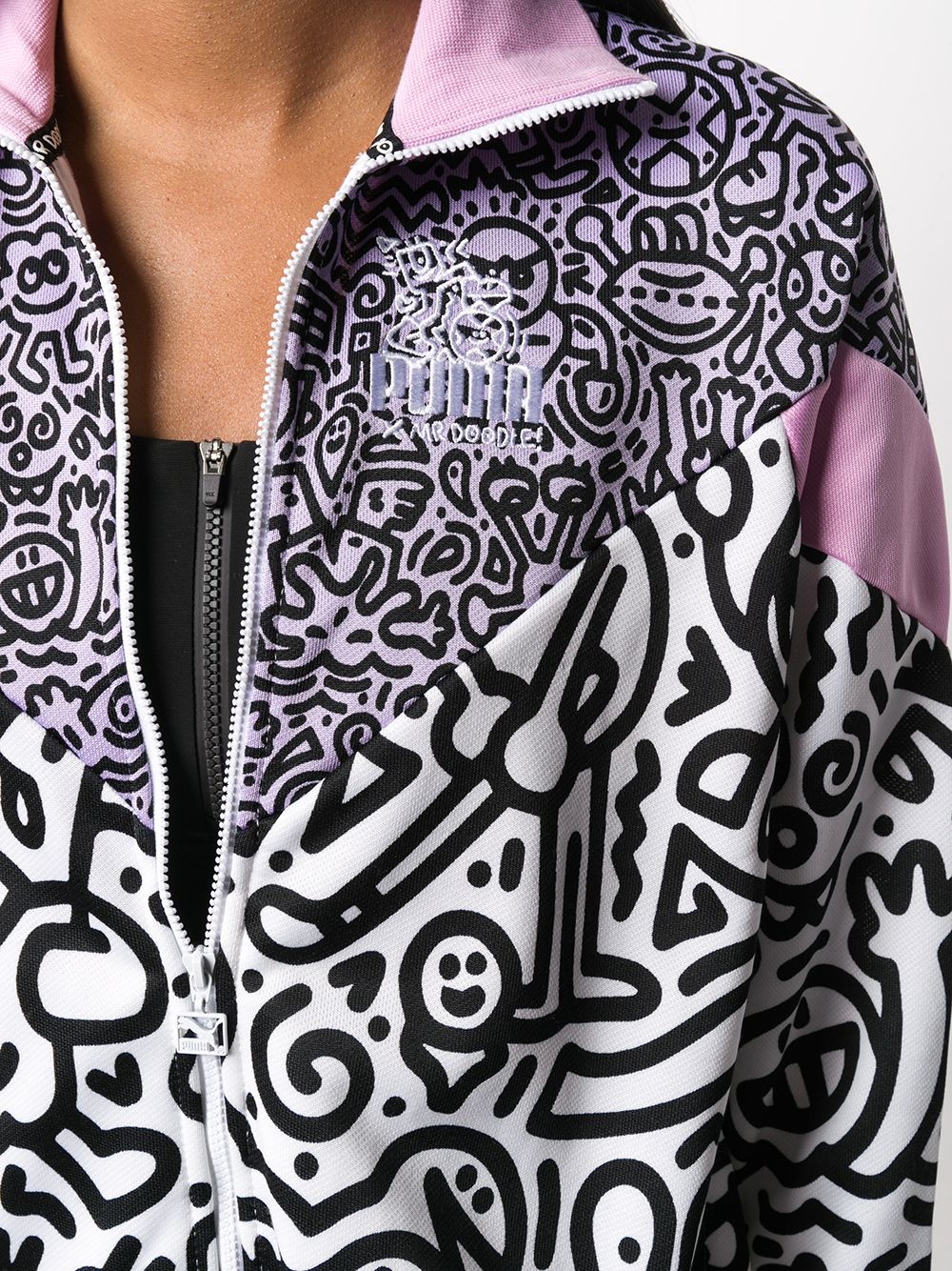 x Mr Doodles zipped jacket - 5