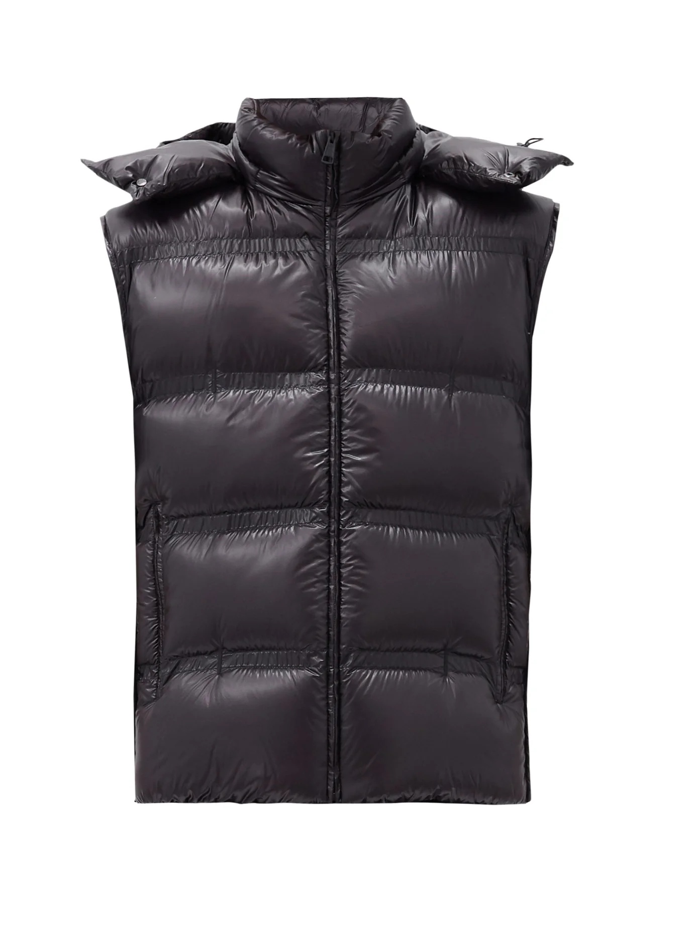 Harold hooded down quilted gilet - 1