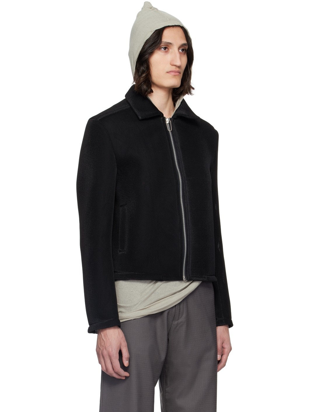 【福袋セール】の商品 Zip Black Afridi Omar Jacket REVERSIBLE | ジャケット・アウター