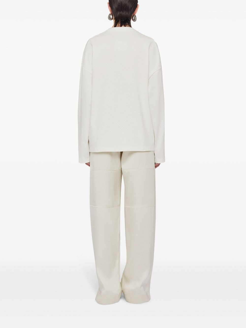 Jil Sander Women Logo Sweater - 4