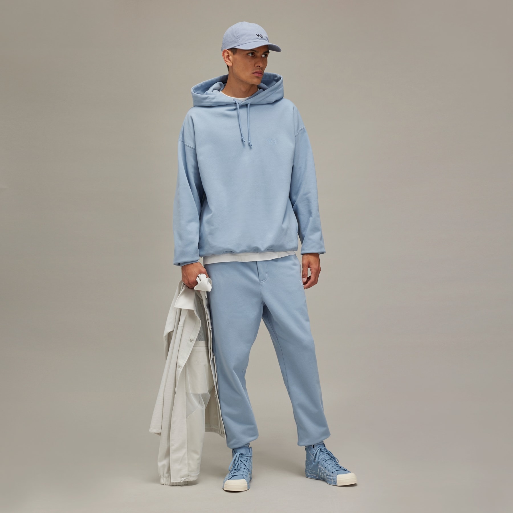 Y-3 Brushed Terry Hoodie - 6